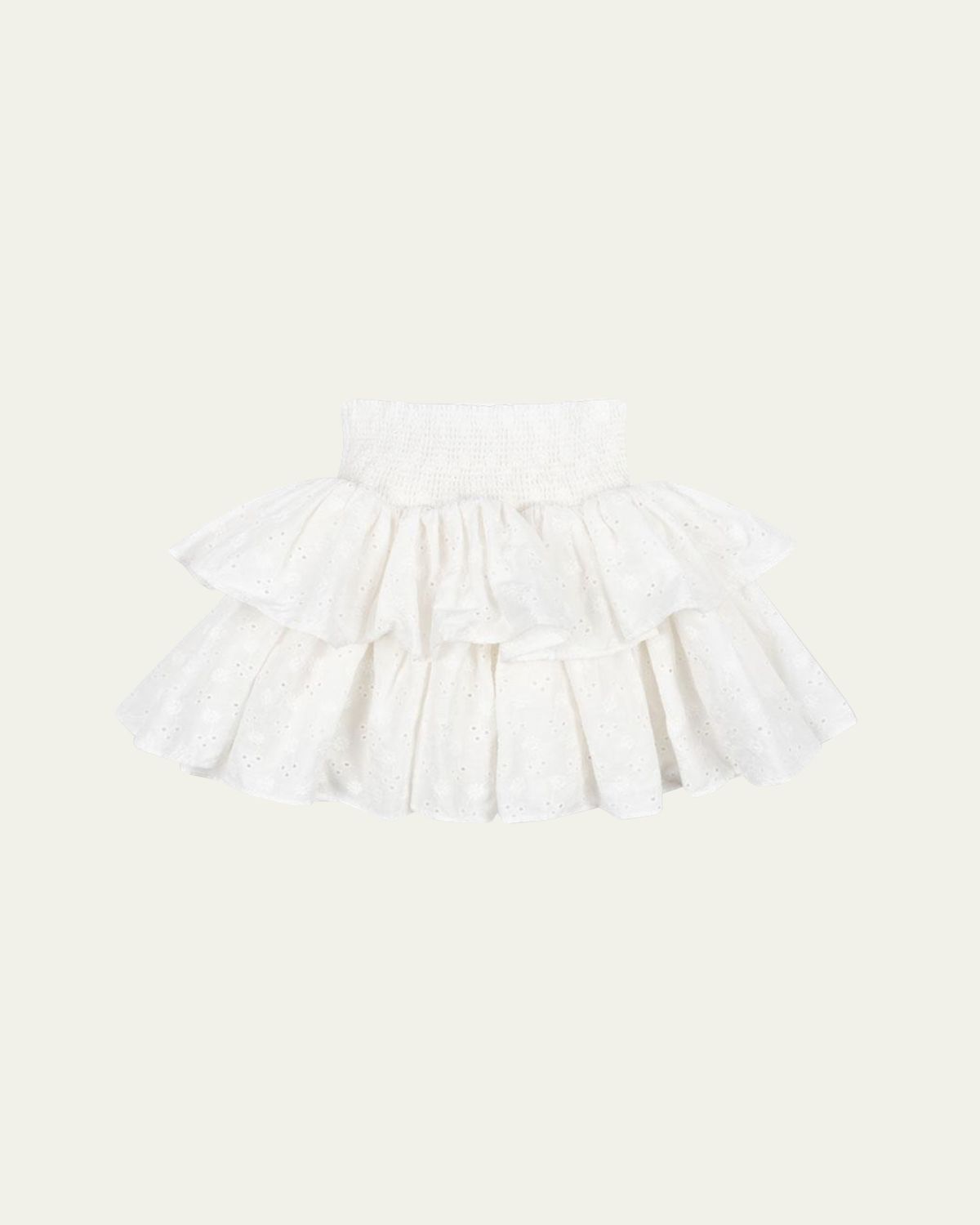 Konges Slojd Lacey Smock Tiered Skirt, Size 9M-10