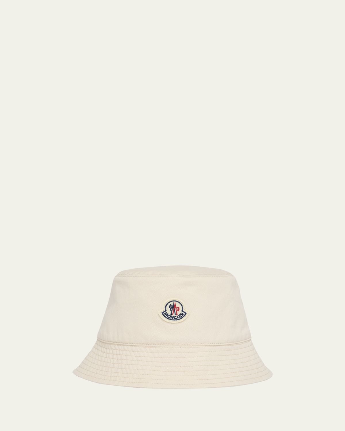 Moncler Men's Logo Patch Bucket Hat | Thumbnail 3 Moncler Men's Logo Patch Bucket Hat | Thumbnail 3