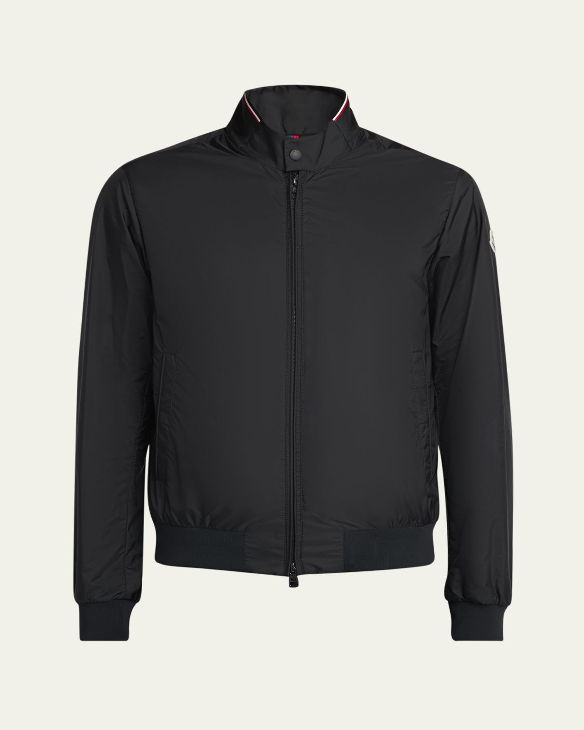 Moncler Men's Reppe Nylon Zip Jacket | Thumbnail 6 Moncler Men's Reppe Nylon Zip Jacket | Thumbnail 6