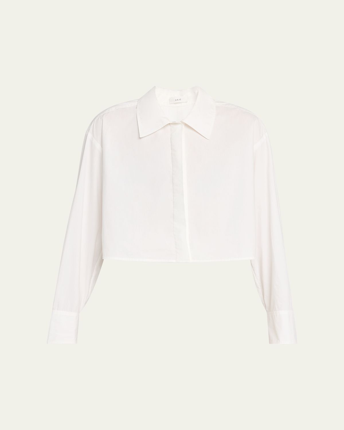 A.L.C. Maude Cropped Button-Front Top | Thumbnail 6