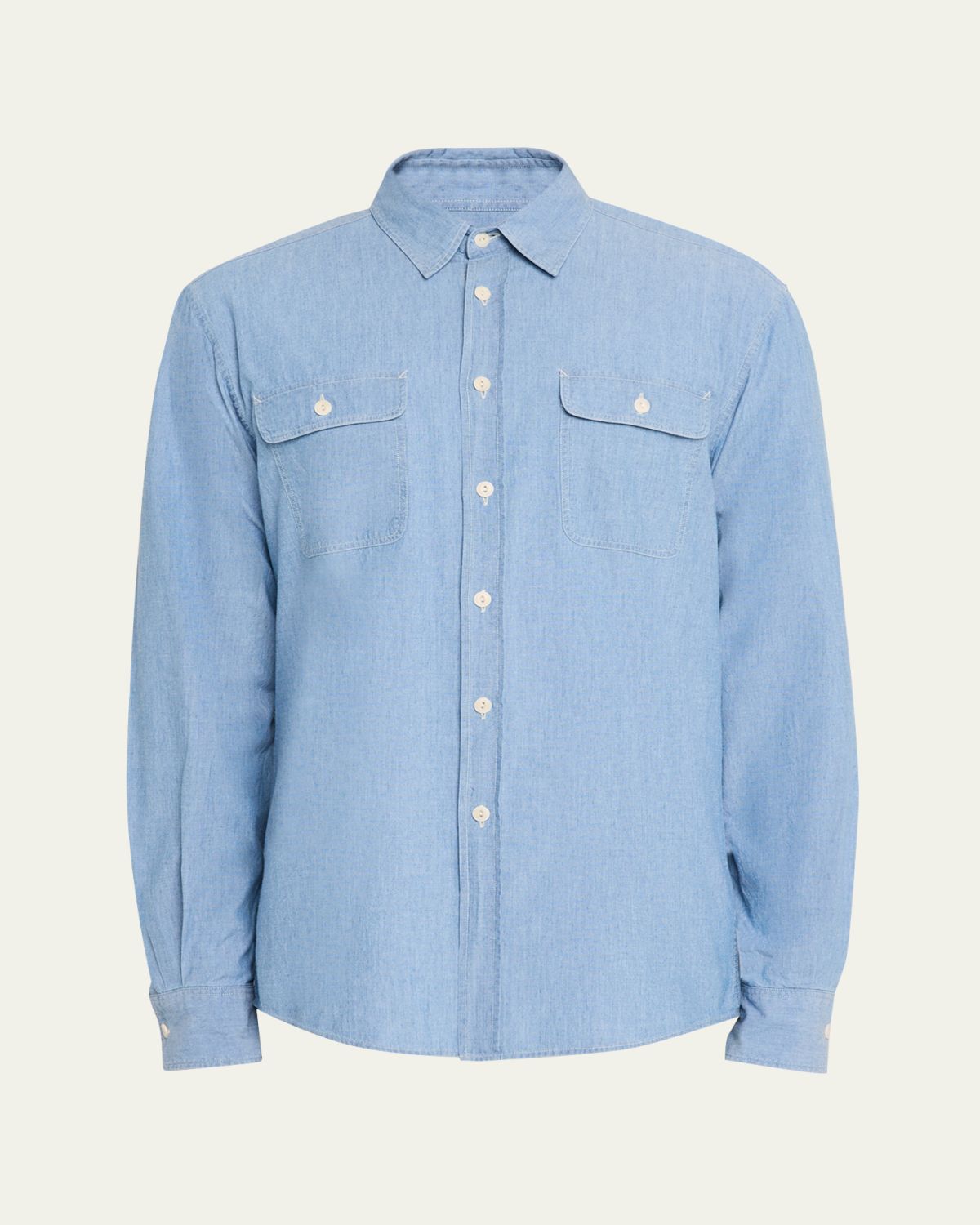Ralph Lauren Purple Label Washed Chambray Shirt