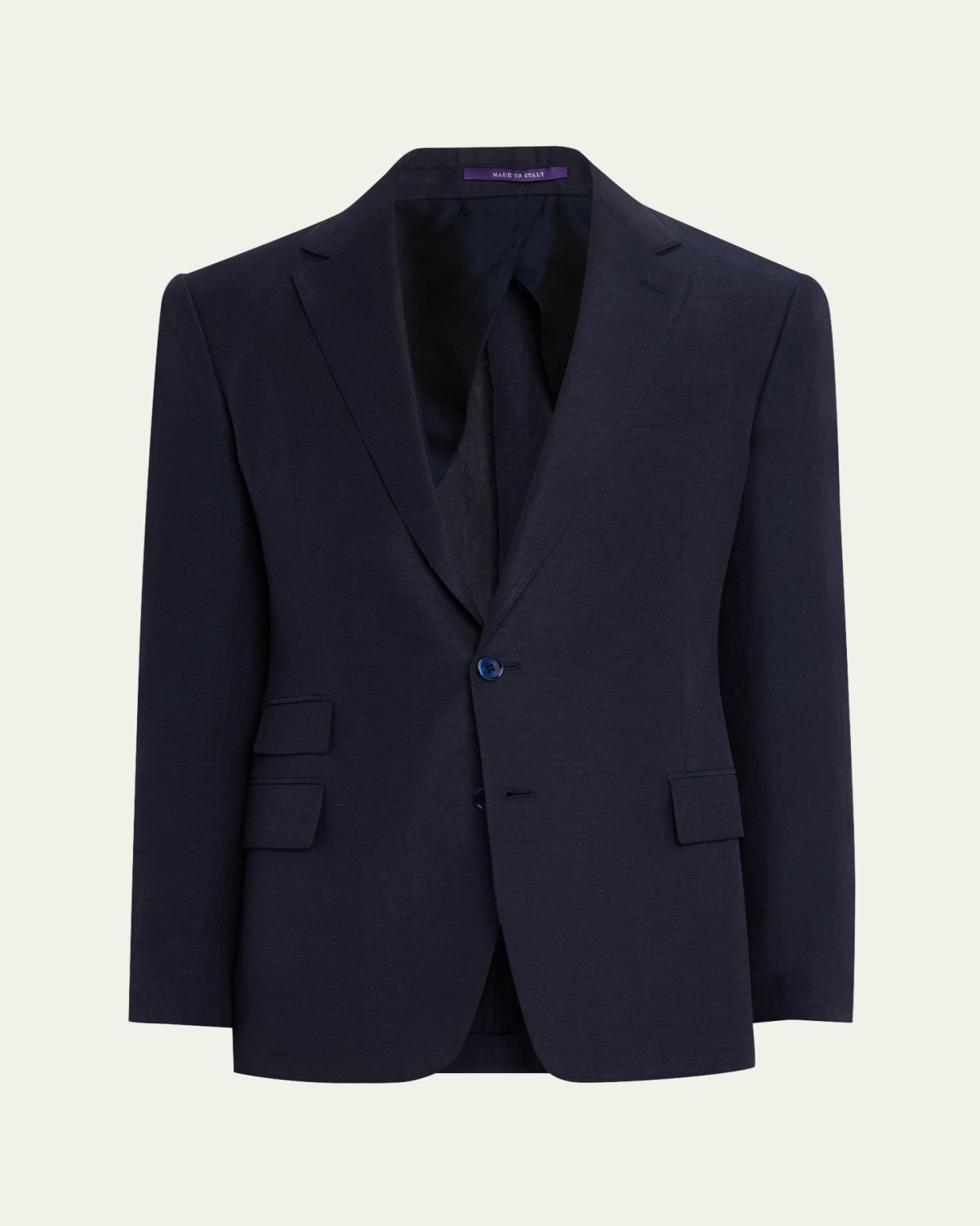 Ralph Lauren Purple Label Kent Hand-Tailored Silk-Linen Jacket | Thumbnail 5 Ralph Lauren Purple Label Kent Hand-Tailored Silk-Linen Jacket | Thumbnail 5