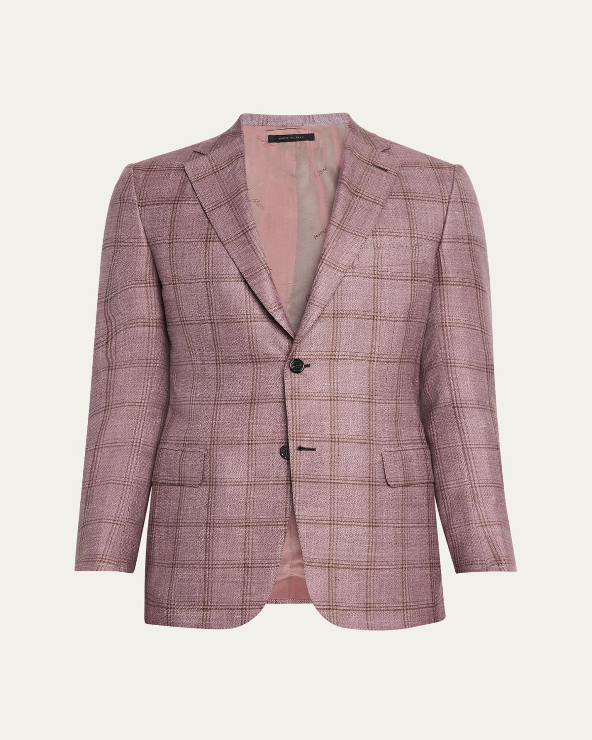 Brioni Men's Tonal Plaid Sport Coat