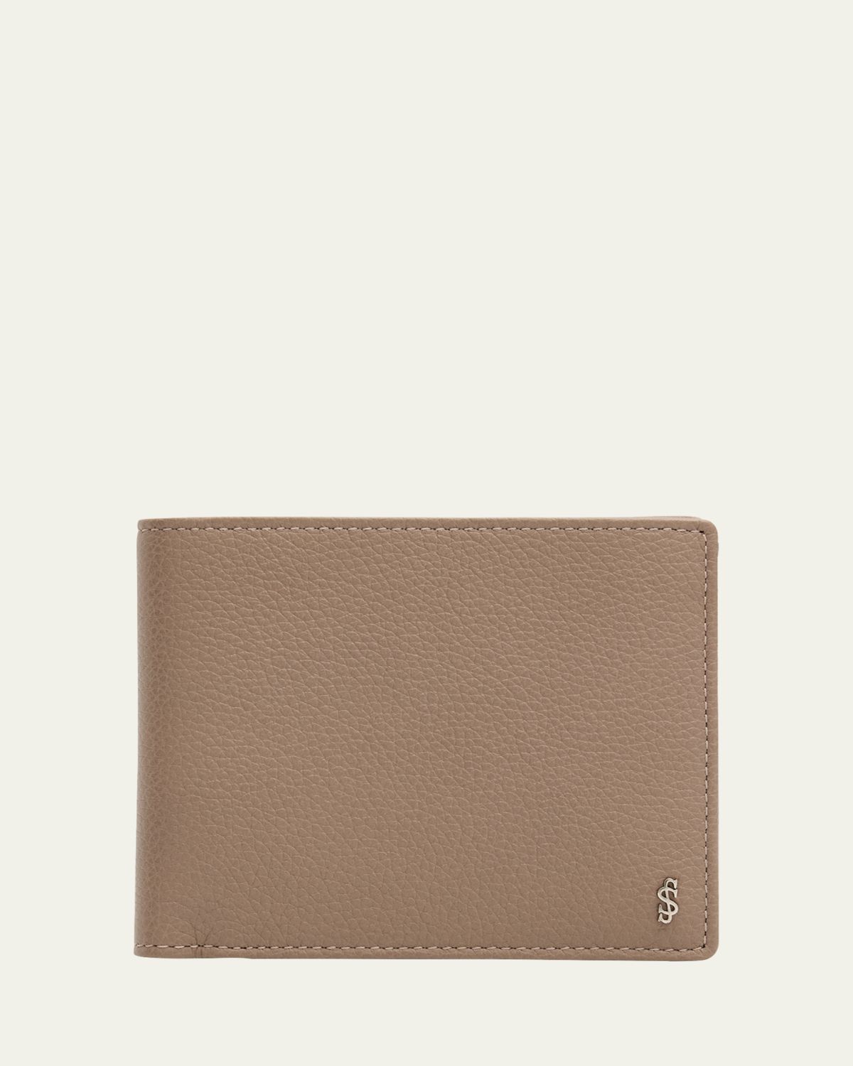 Serapian Men's Cachemire Leather Bifold Wallet