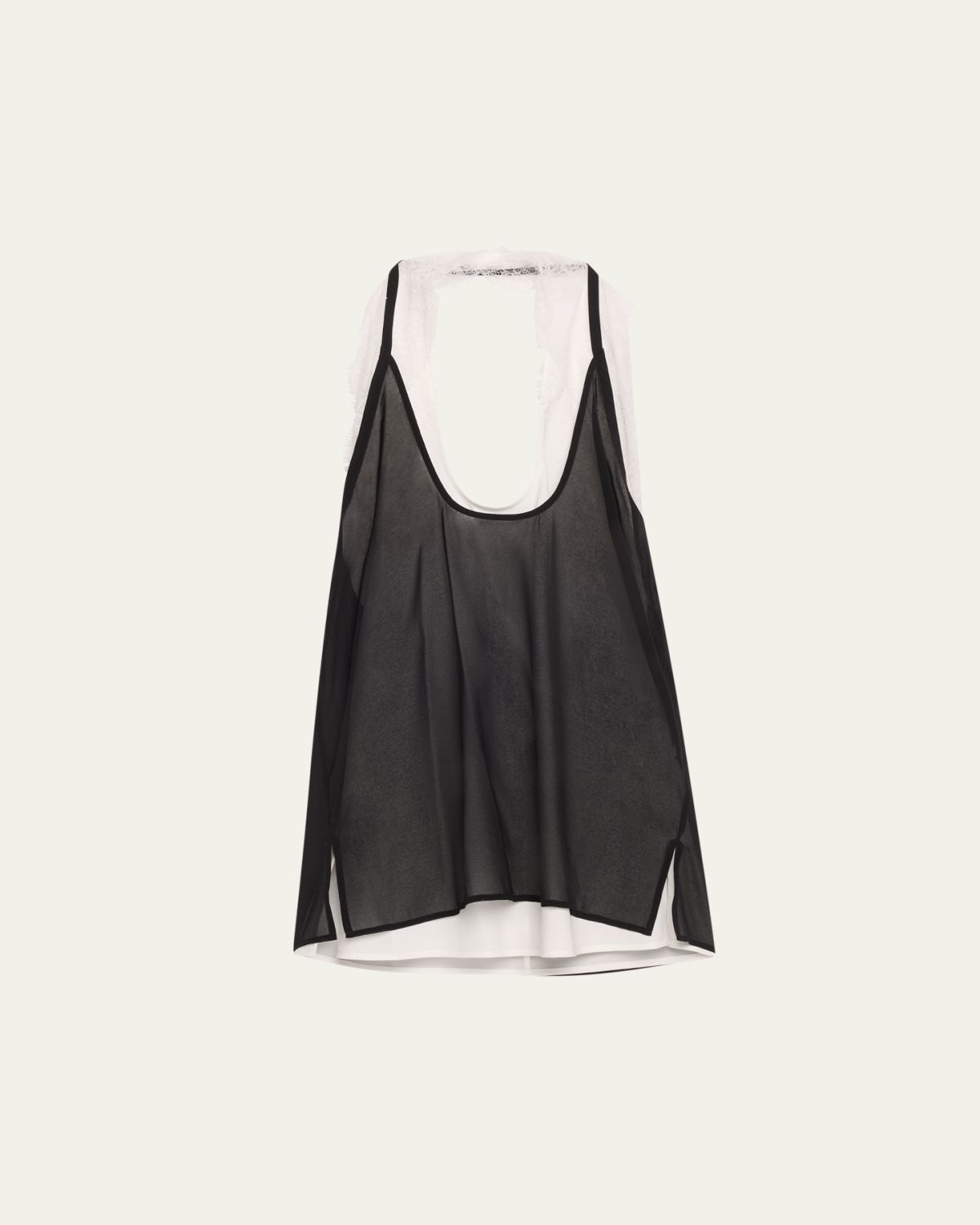 Helmut Lang Lace Dancer Halter Top