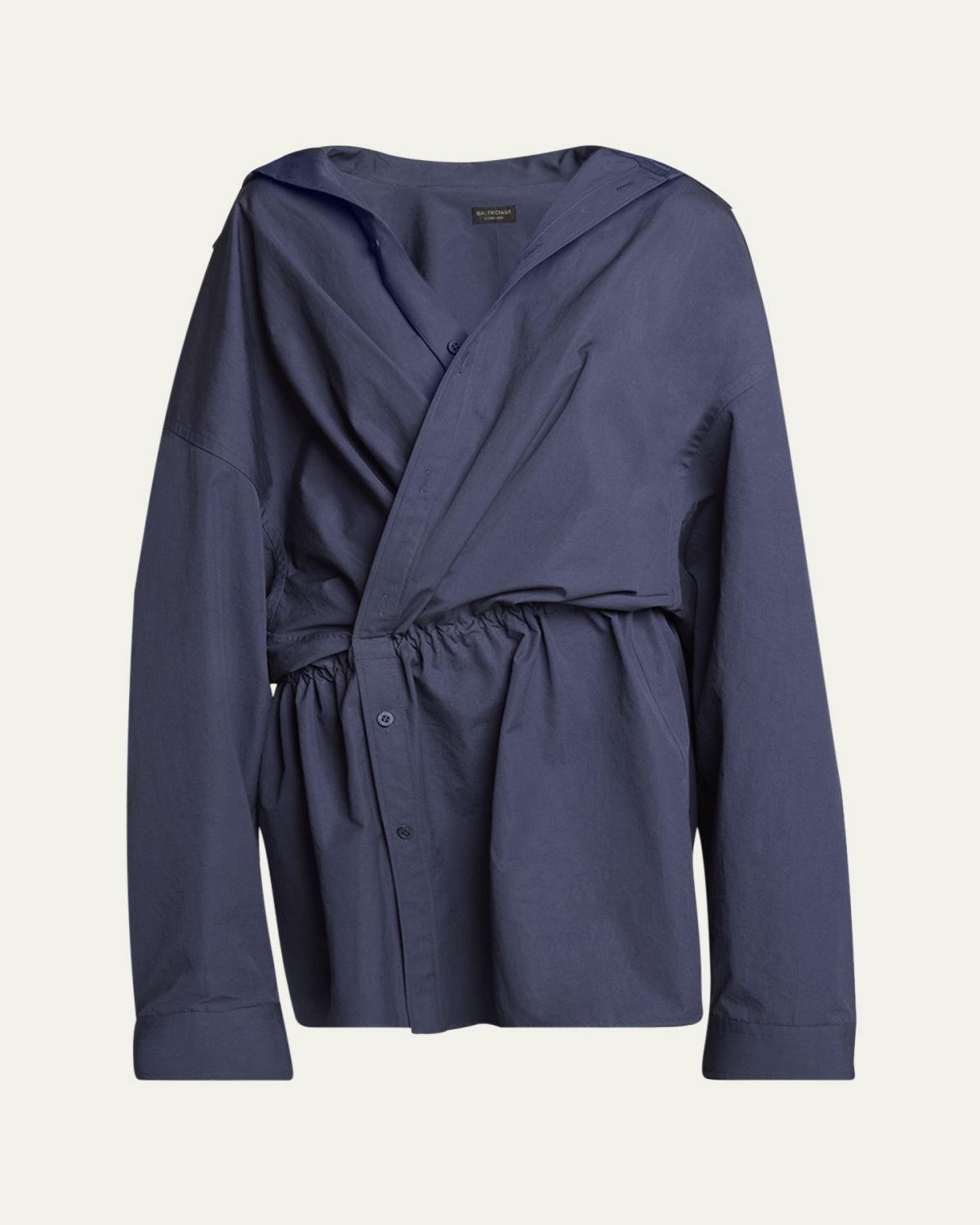 Balenciaga Shirt Mini Dress