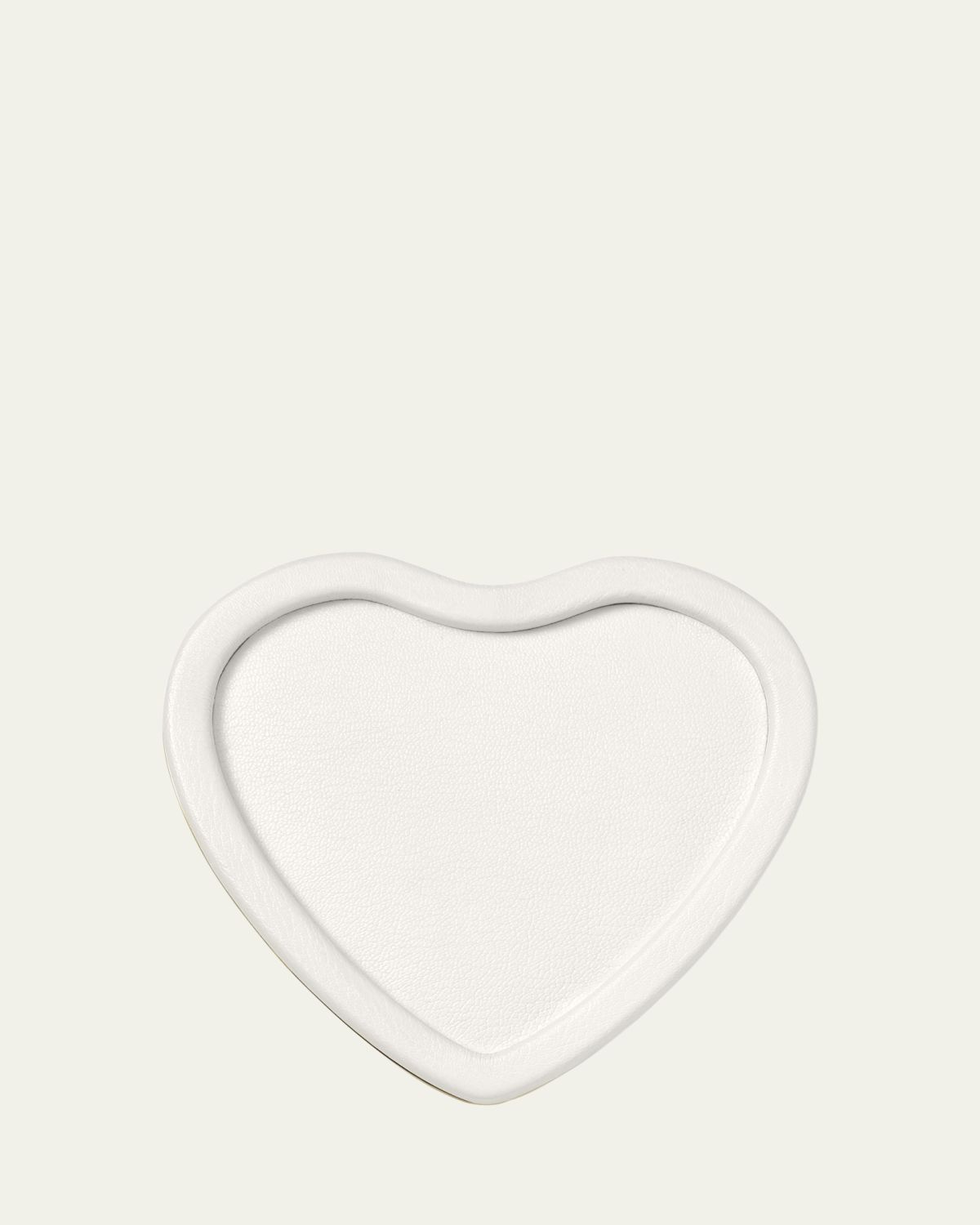 AERIN Piero Leather Heart Tray | Thumbnail 3
