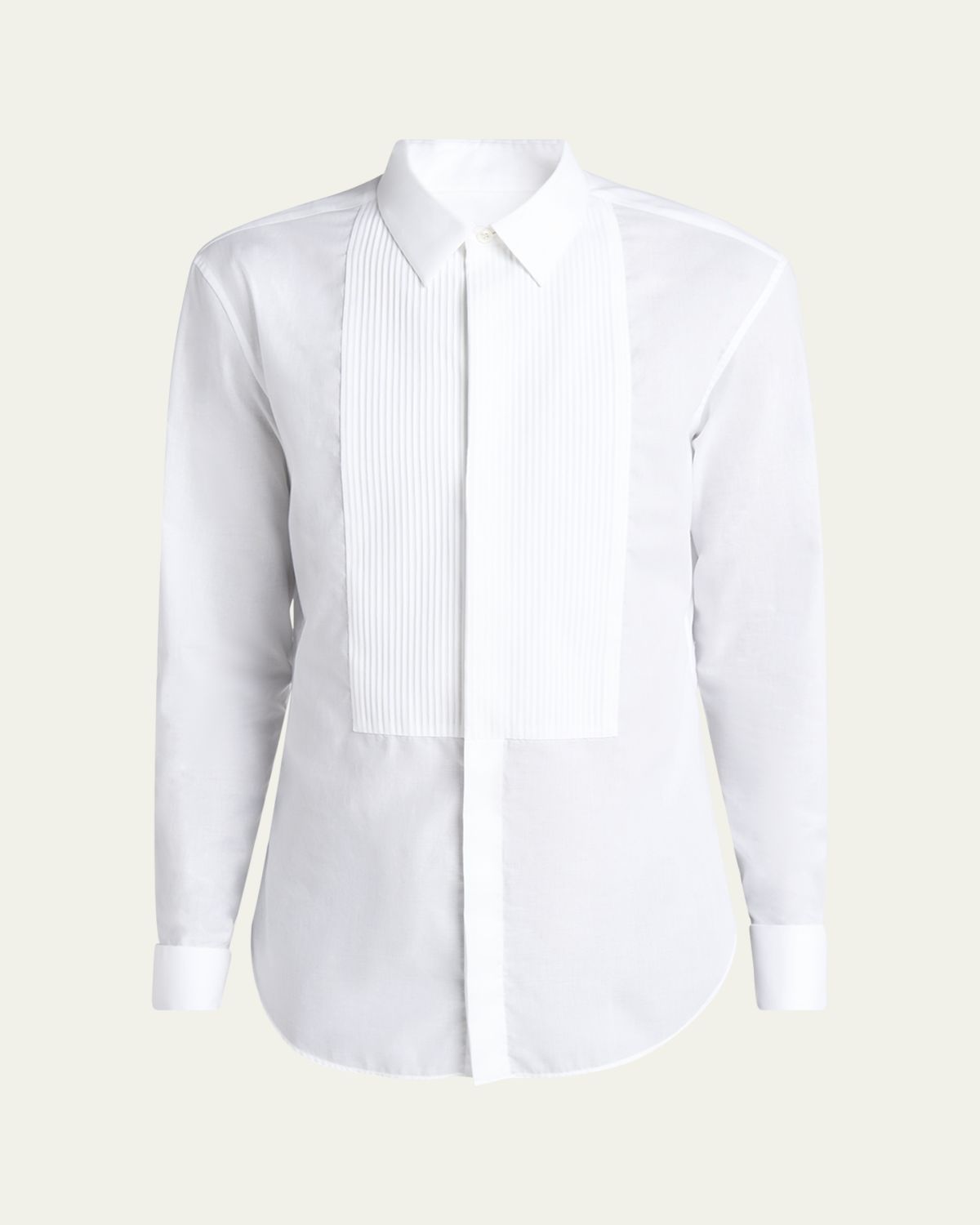 Giorgio Armani Men's Pleated Bib Tuxedo Shirt