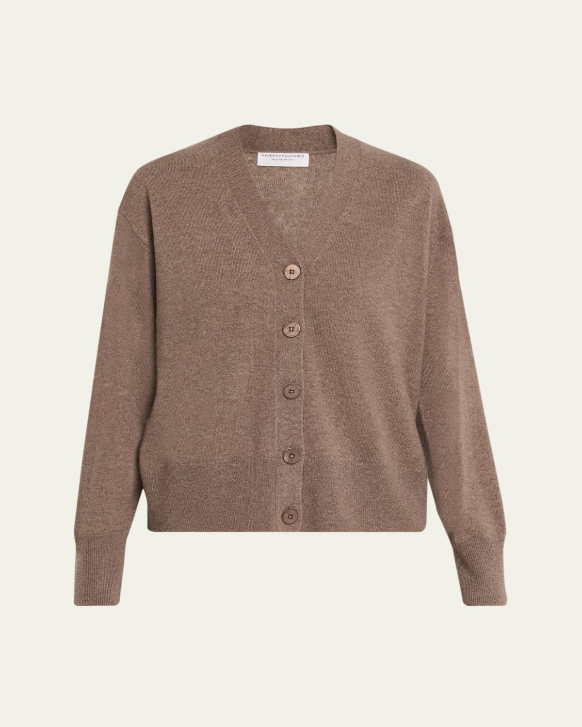 Majestic Filatures Button-Down Cashmere Cardigan