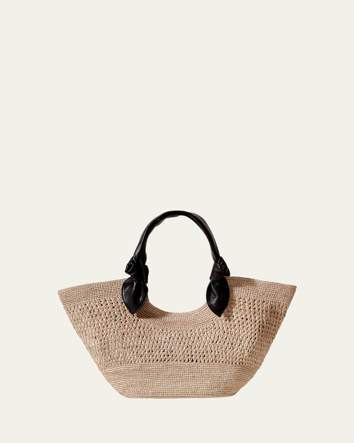 HEREU Fonol Knot Raffia Tote Bag