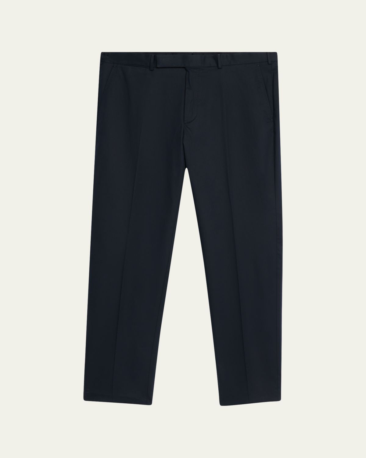 ZEGNA Men's Premium Flat-Front Trousers