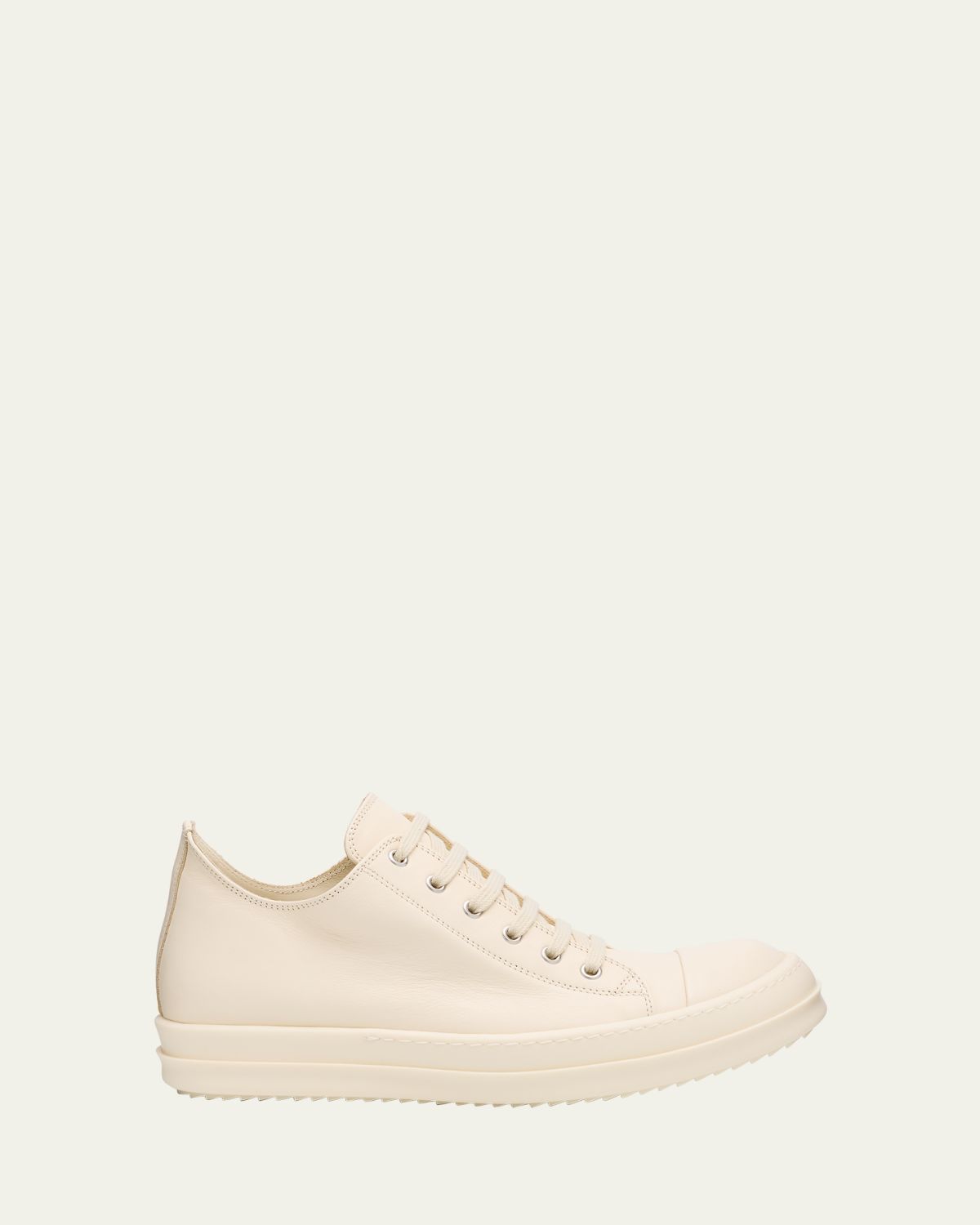 Rick Owens Scarpe Leather Low-Top Sneakers