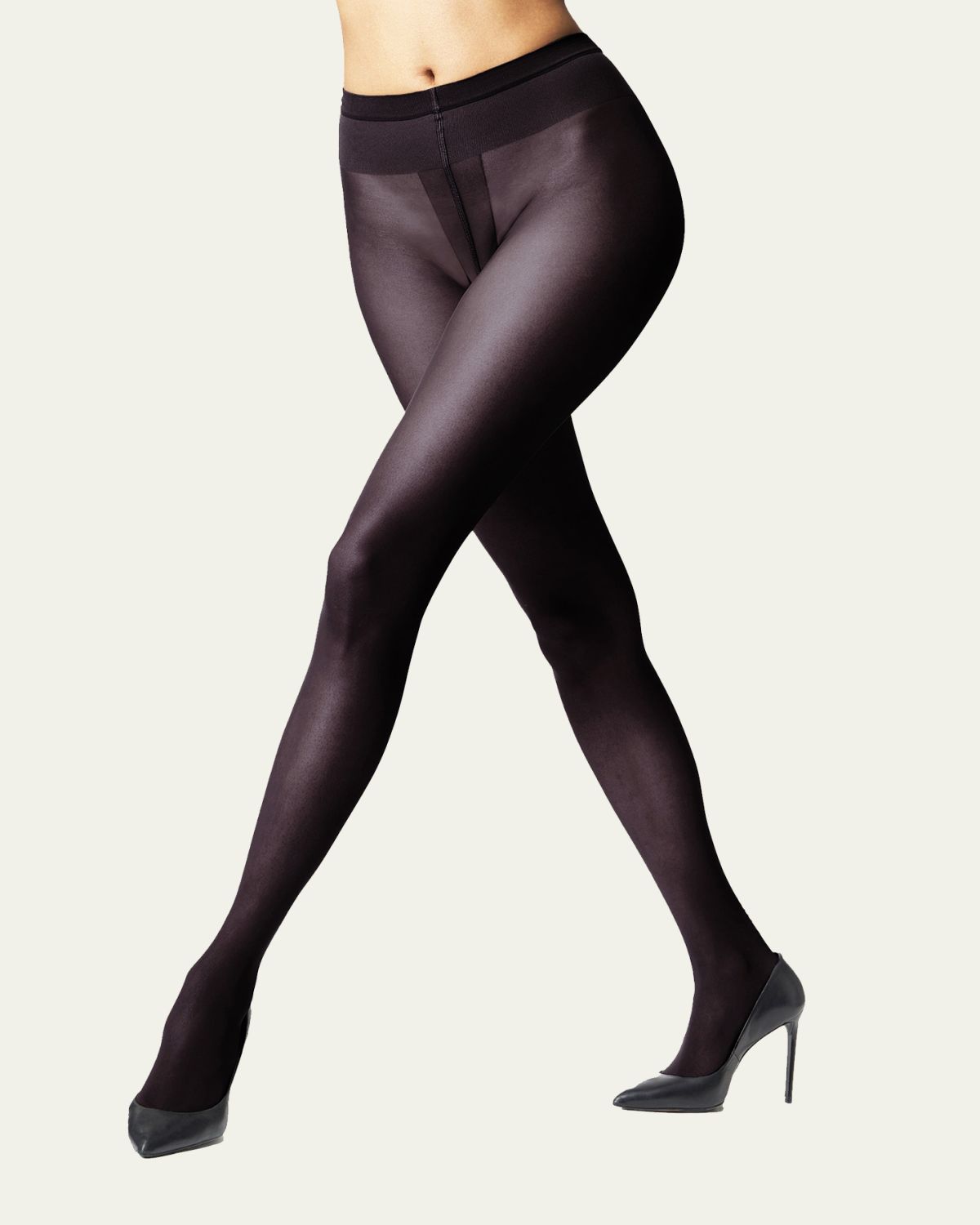 Wolford Crystal Back-Seam Tights, 20 Denier