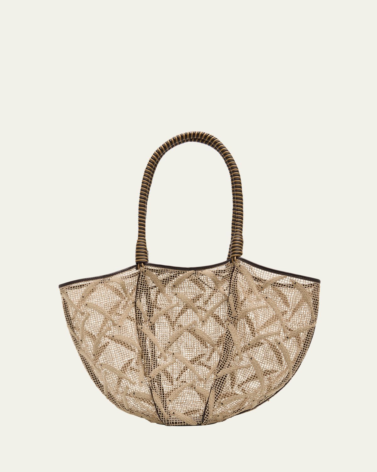 Bottega Veneta Fishnet Sardine Tote Bag