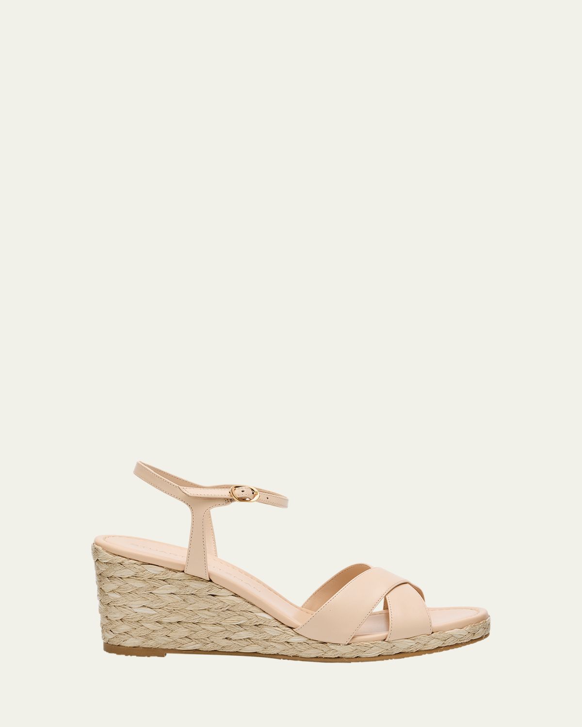 Stuart Weitzman Dayna Leather Crisscross Espadrille Sandals | Thumbnail 5 Stuart Weitzman Dayna Leather Crisscross Espadrille Sandals | Thumbnail 5