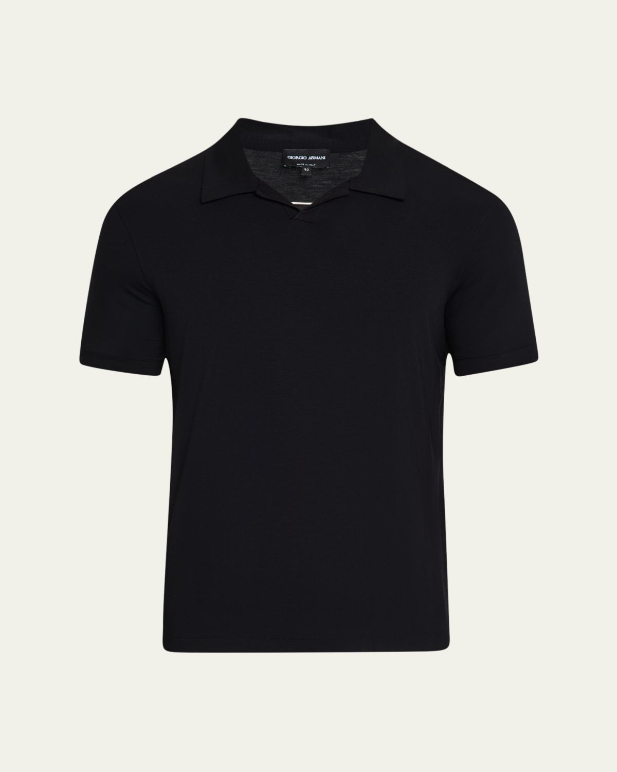 Giorgio Armani Men's Jersey Polo Shirt