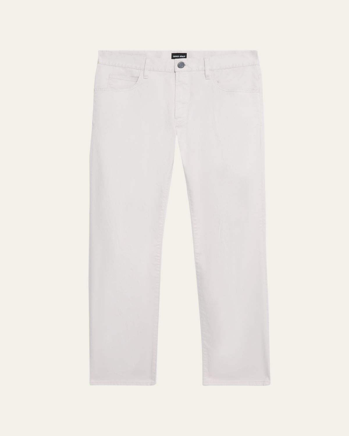 Giorgio Armani Men's 5-Pocket Stretch Cotton Pants
