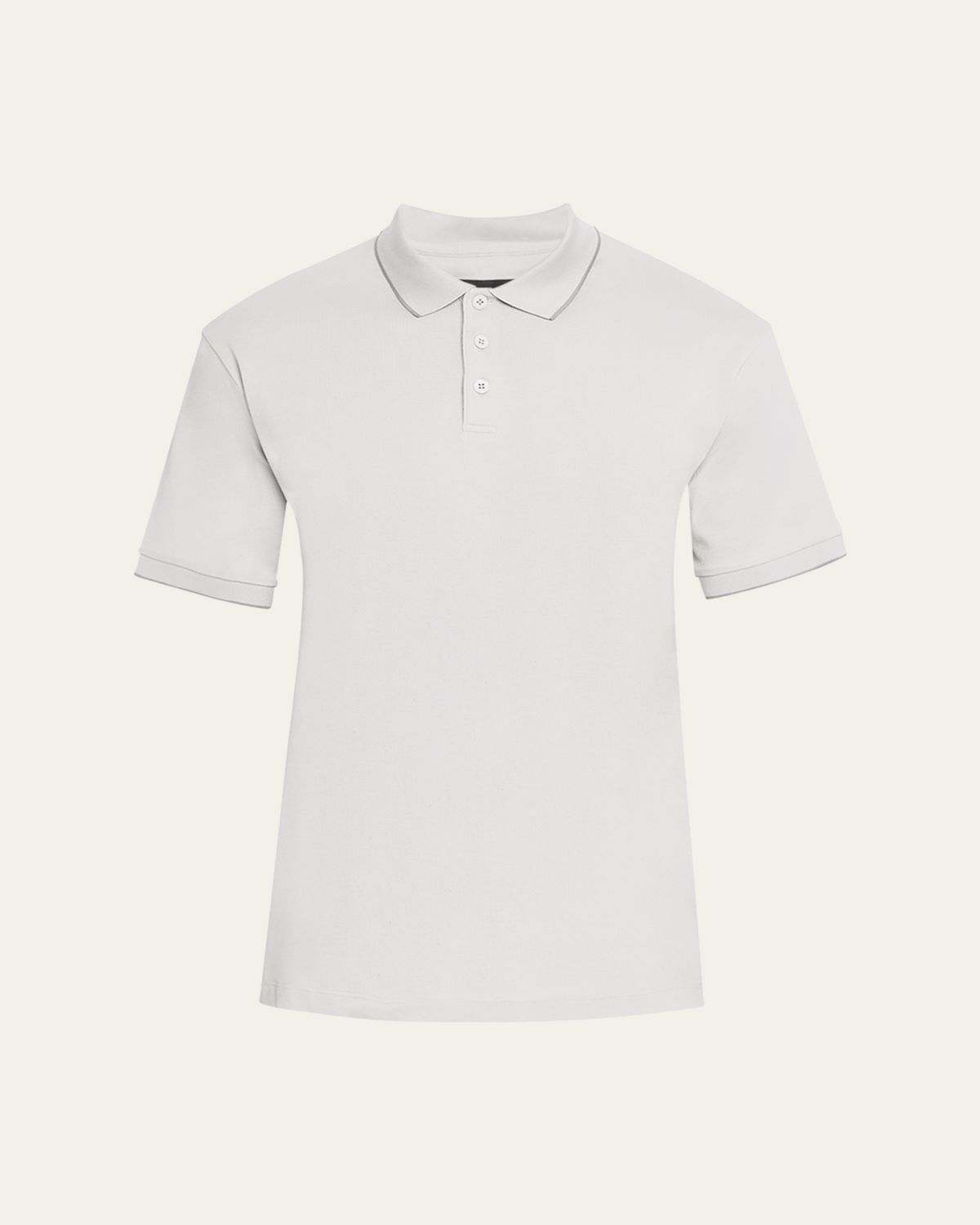 Giorgio Armani Men's Tipped Pique Polo Shirt