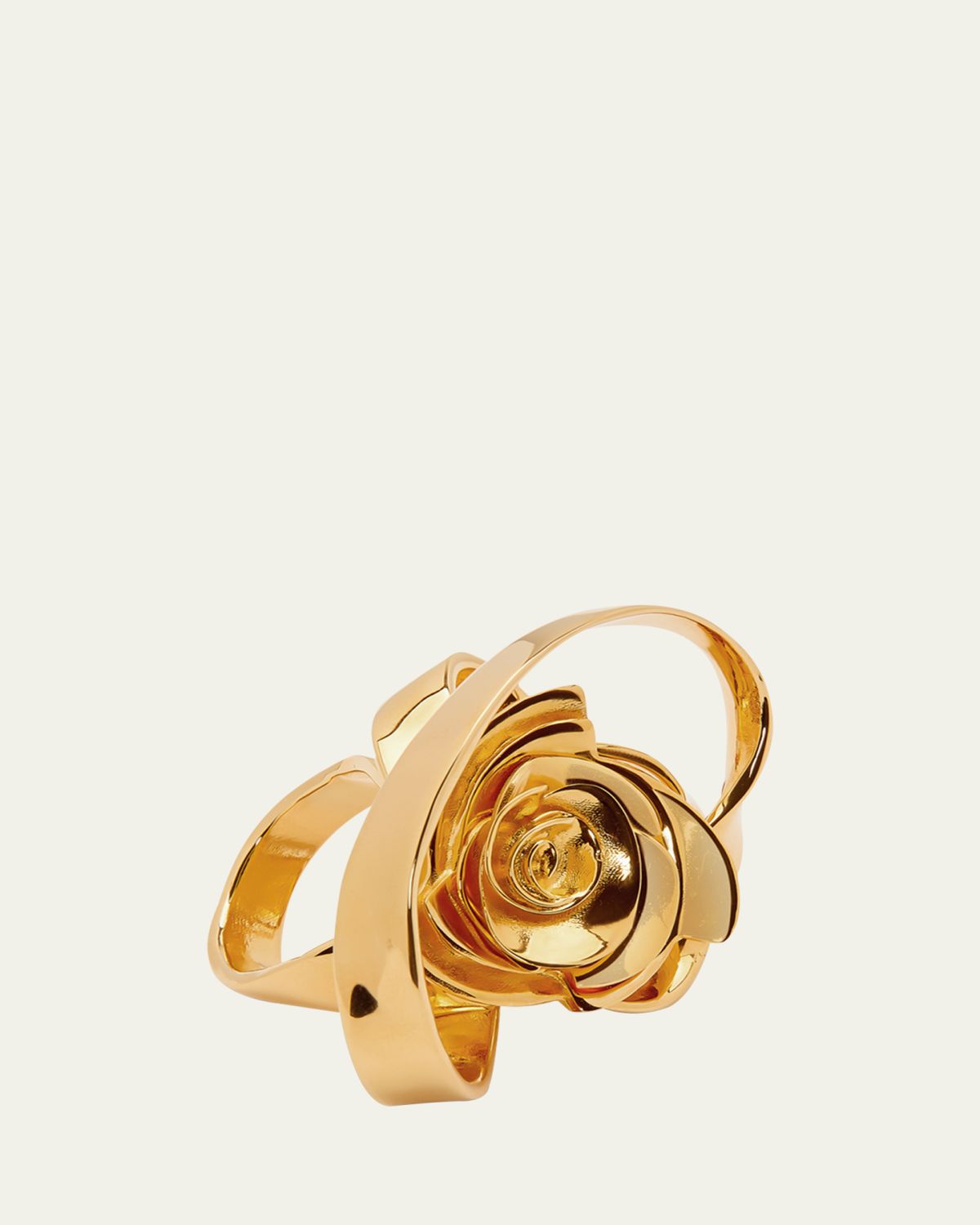 Oscar de la Renta Geometric Rose Ring | Thumbnail 3