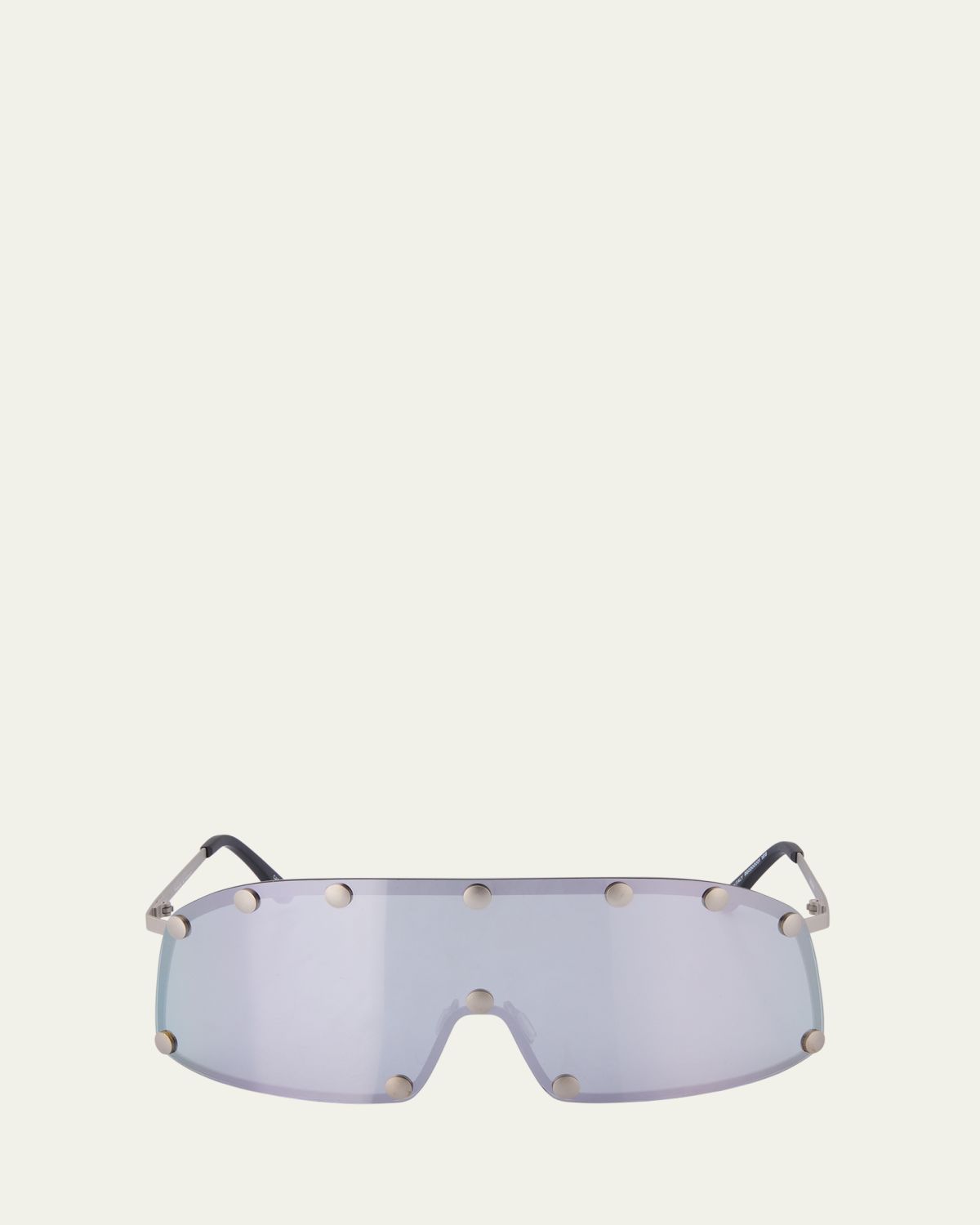 Rick Owens Men's Steel Shield Sunglasses