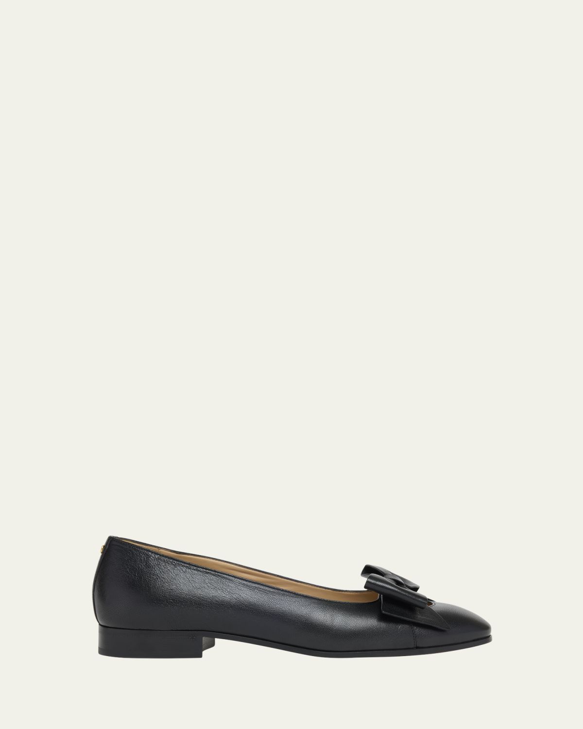 Valentino Garavani Men's Bowow Ballerina Leather Loafers