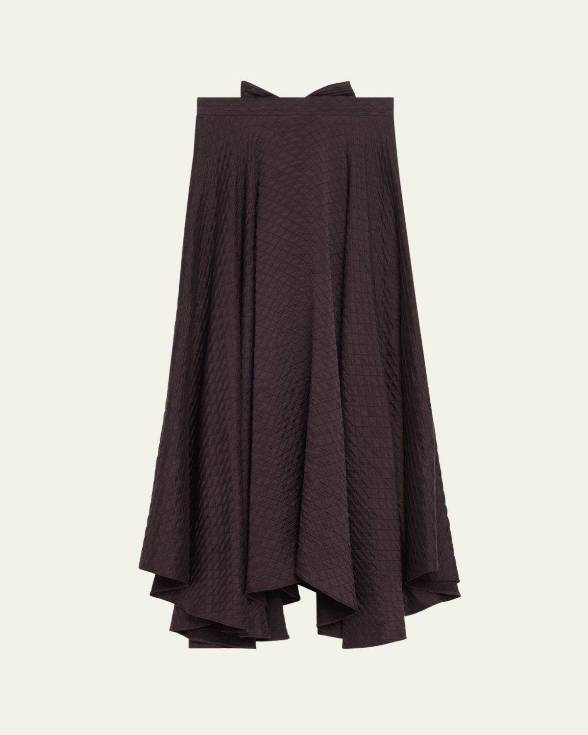 Loro Piana Elise Diamond-Quilted Cloquet Maxi Skirt