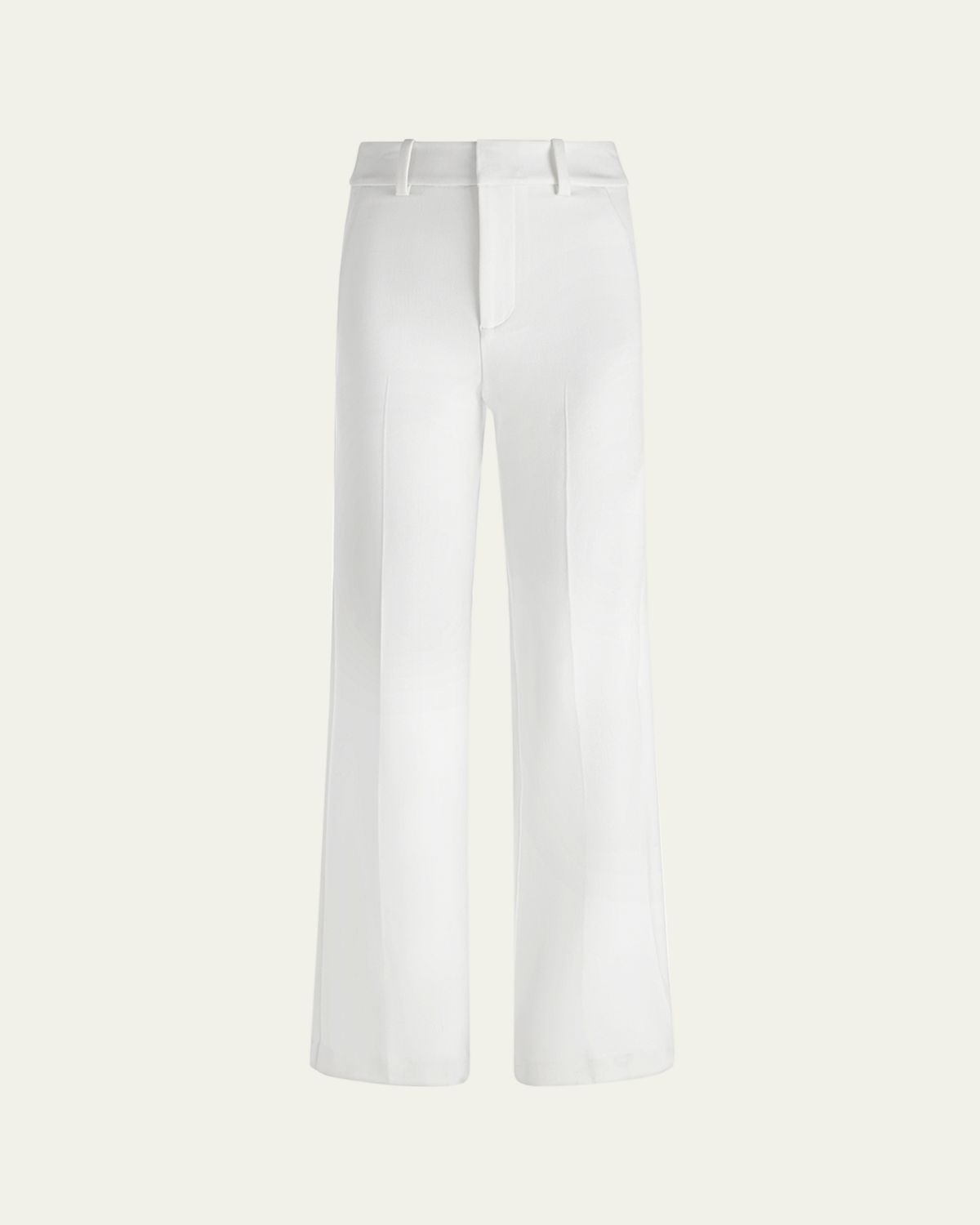 ALICE + OLIVIA Alexander Twill Sateen Trousers