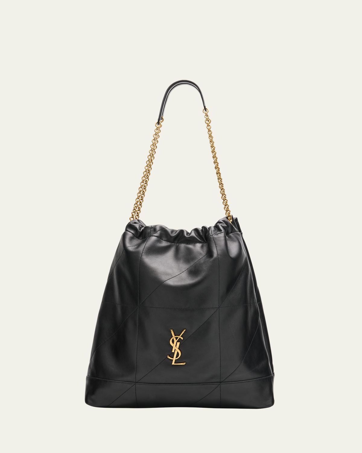 Saint Laurent Jamie Large Pochon YSL Shoulder Bag in Quilted Lambskin Leather | Thumbnail 6