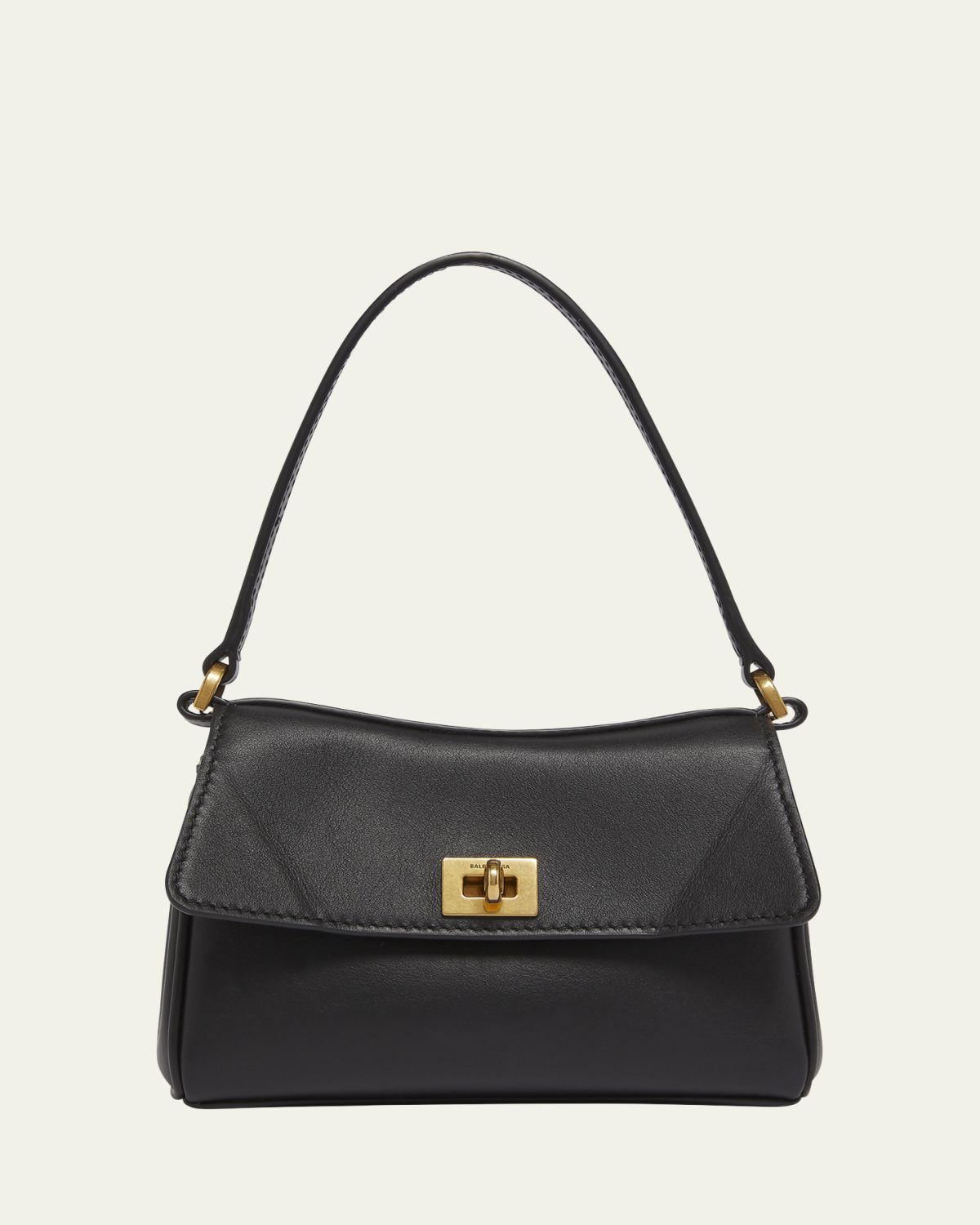 Balenciaga Rodeo Nano Flap Leather Crossbody Bag