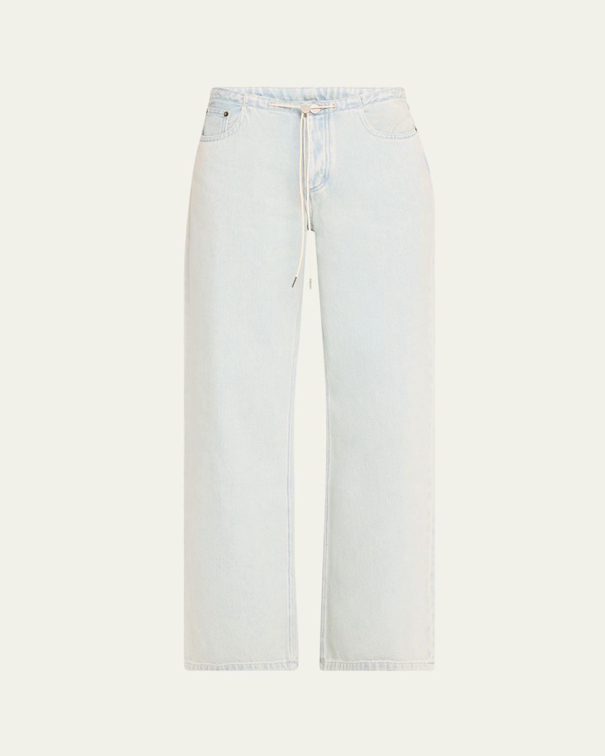 Still Here Cool Relaxed Drawstring Jeans | Thumbnail 7