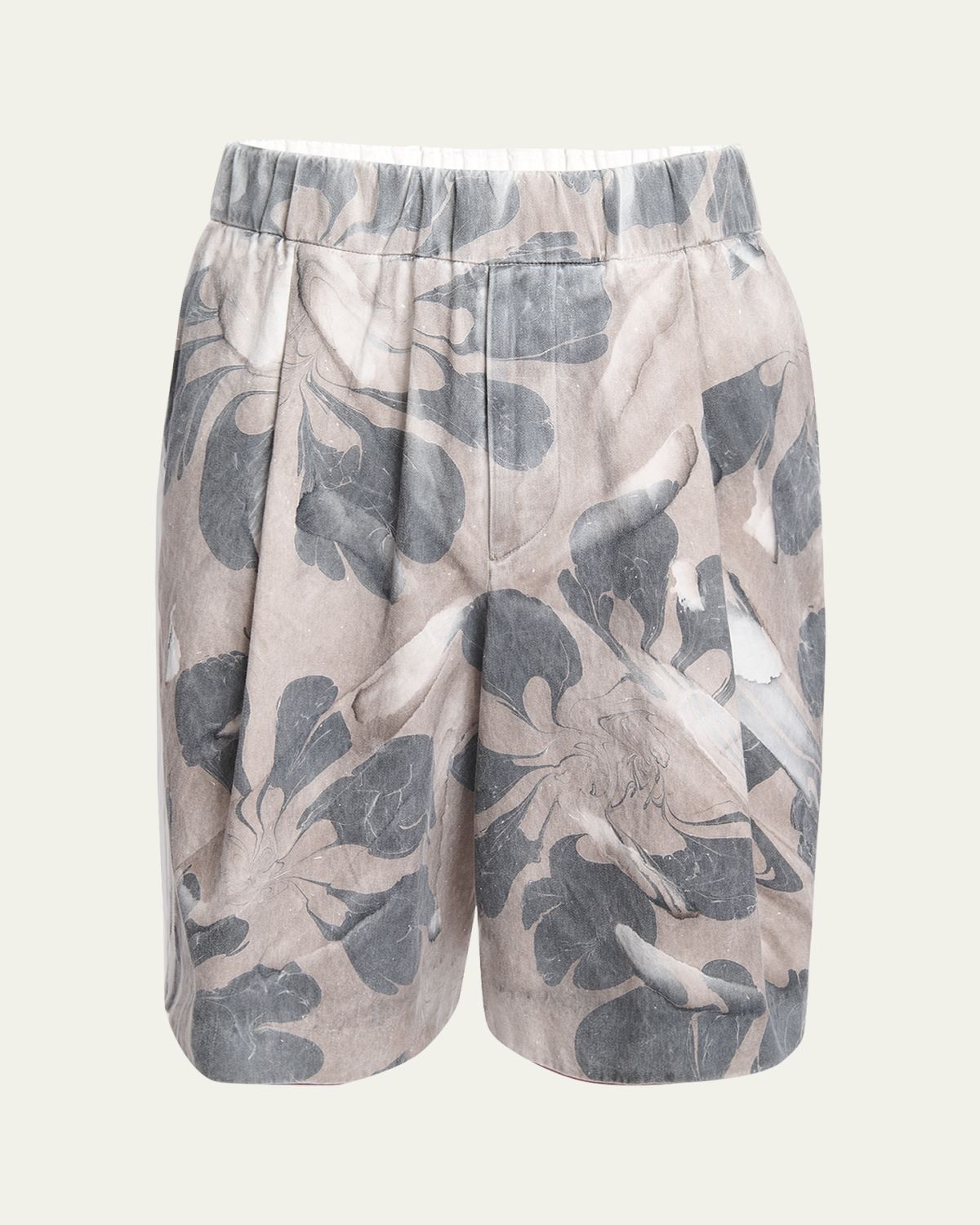 Dries Van Noten Men's Plato Printed Shorts