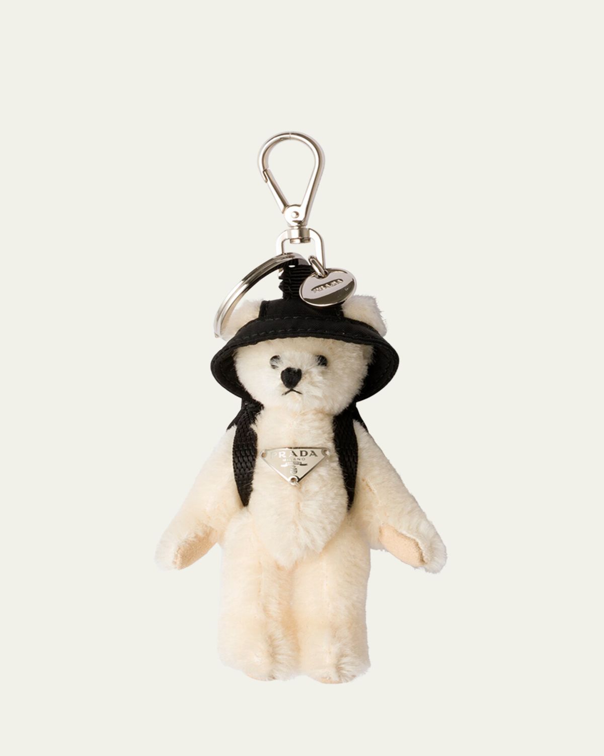 Prada Men's Leo Teddy Plush Bag Charm