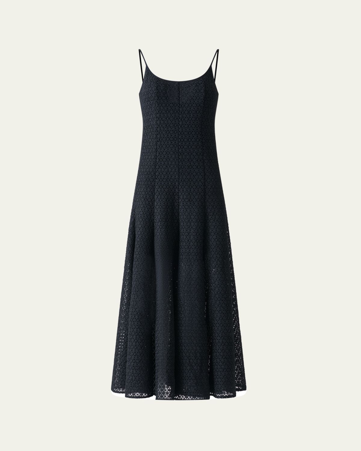 Akris punto Daisy Guipure Flared Dress