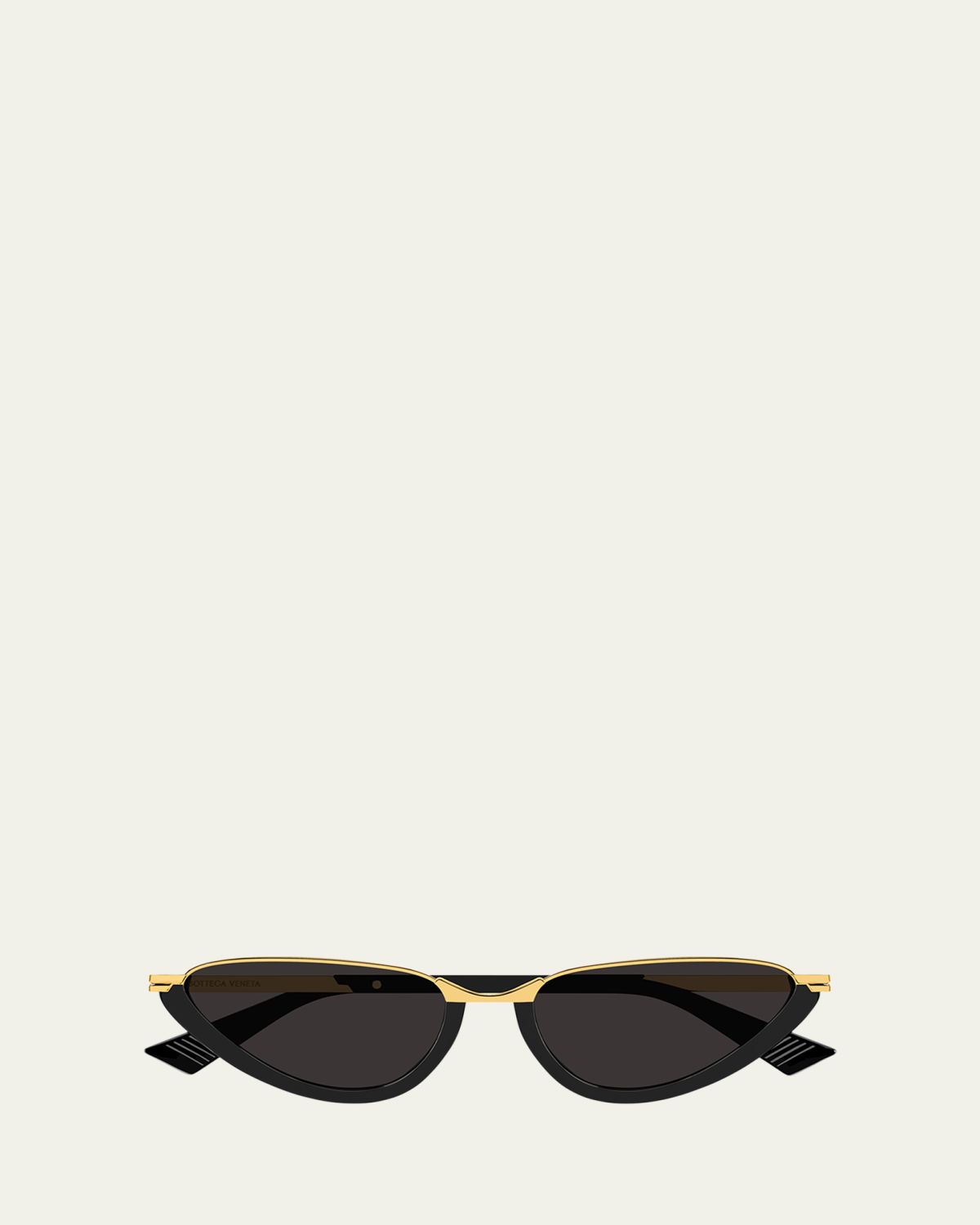 Bottega Veneta Recycled Acetate and Metal Cat-Eye Sunglasses