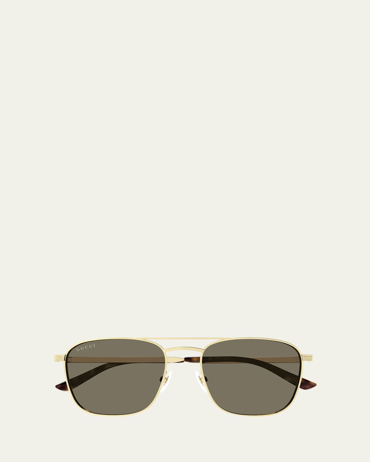 Gucci Men's GG1881SM Metal Aviator Sunglasses