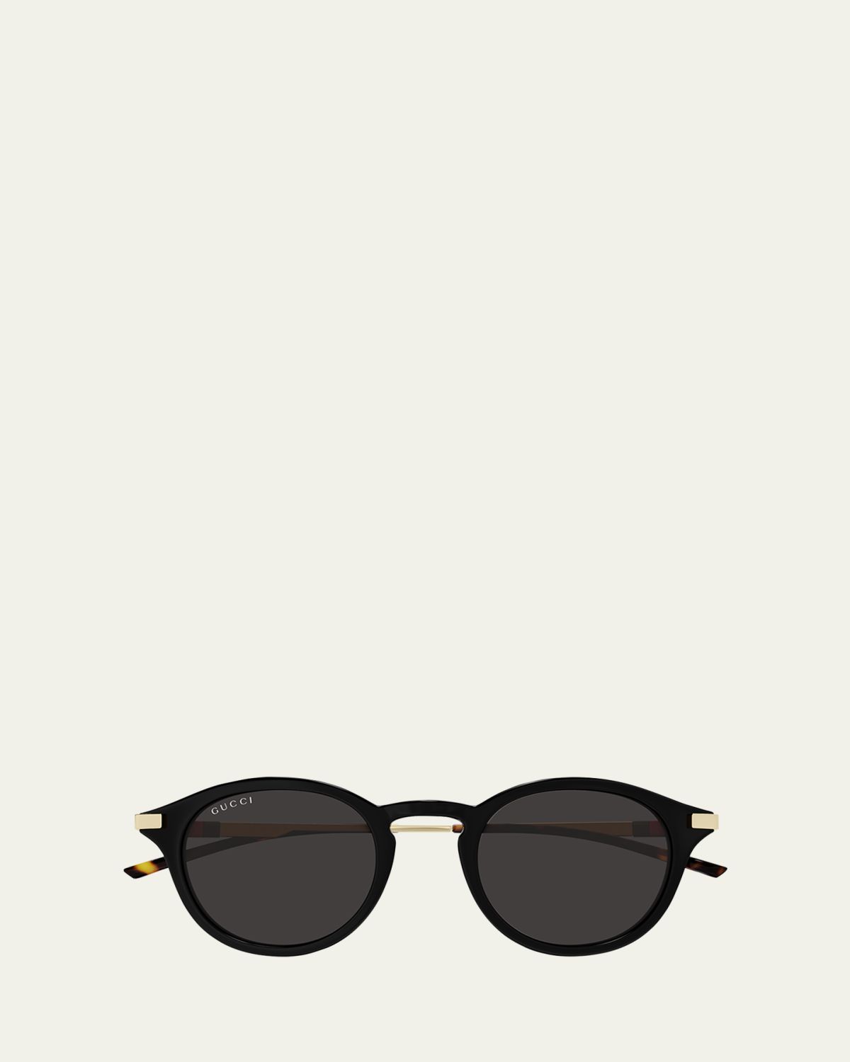 Gucci Men's GG1890SAM Acetate Round Sunglasses