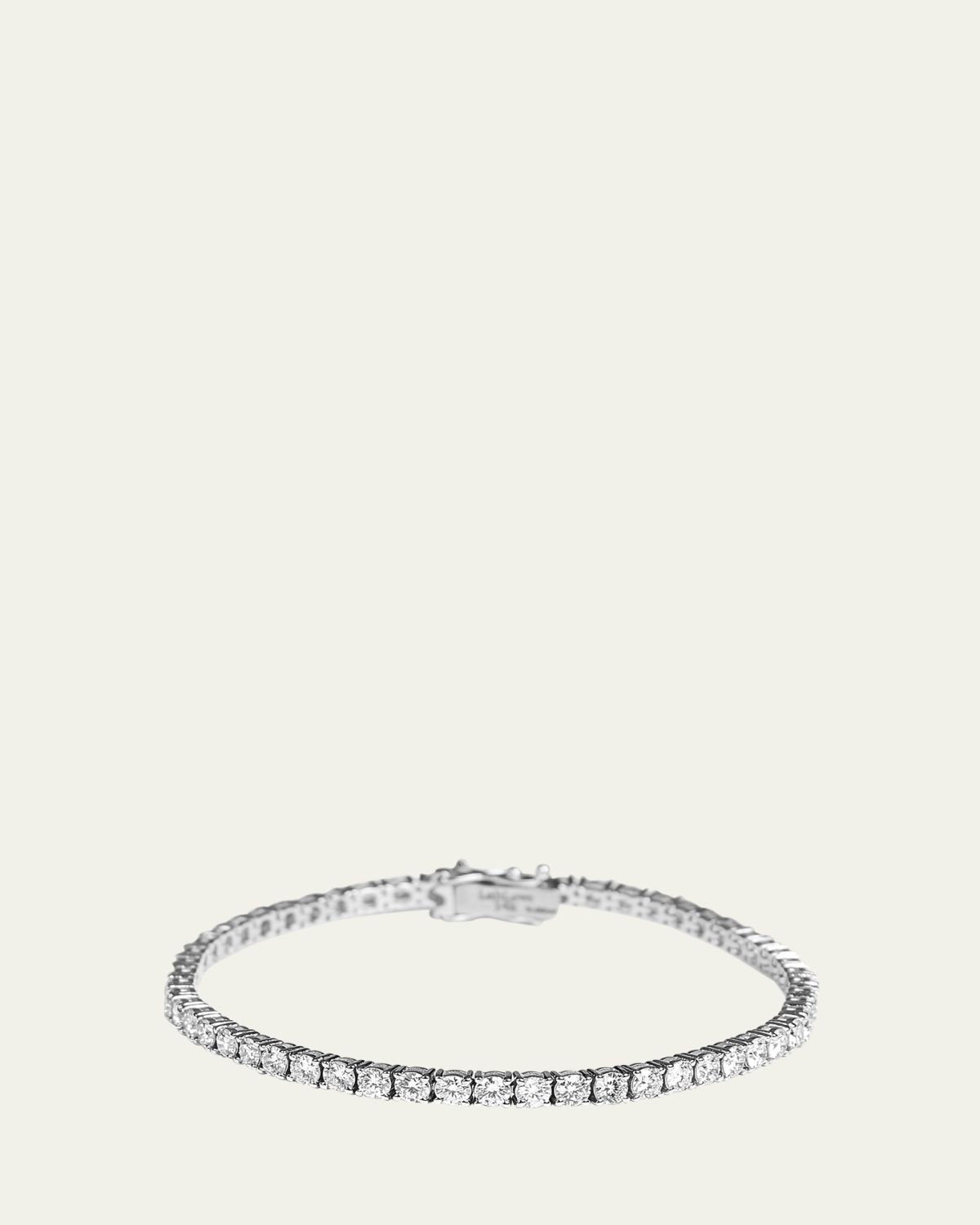 Kendall Row 14K White Gold Lab Grown Diamond Tennis Bracelet, 7"L, 5.00tcw | Thumbnail 4 Kendall Row 14K White Gold Lab Grown Diamond Tennis Bracelet, 7"L, 5.00tcw | Thumbnail 4