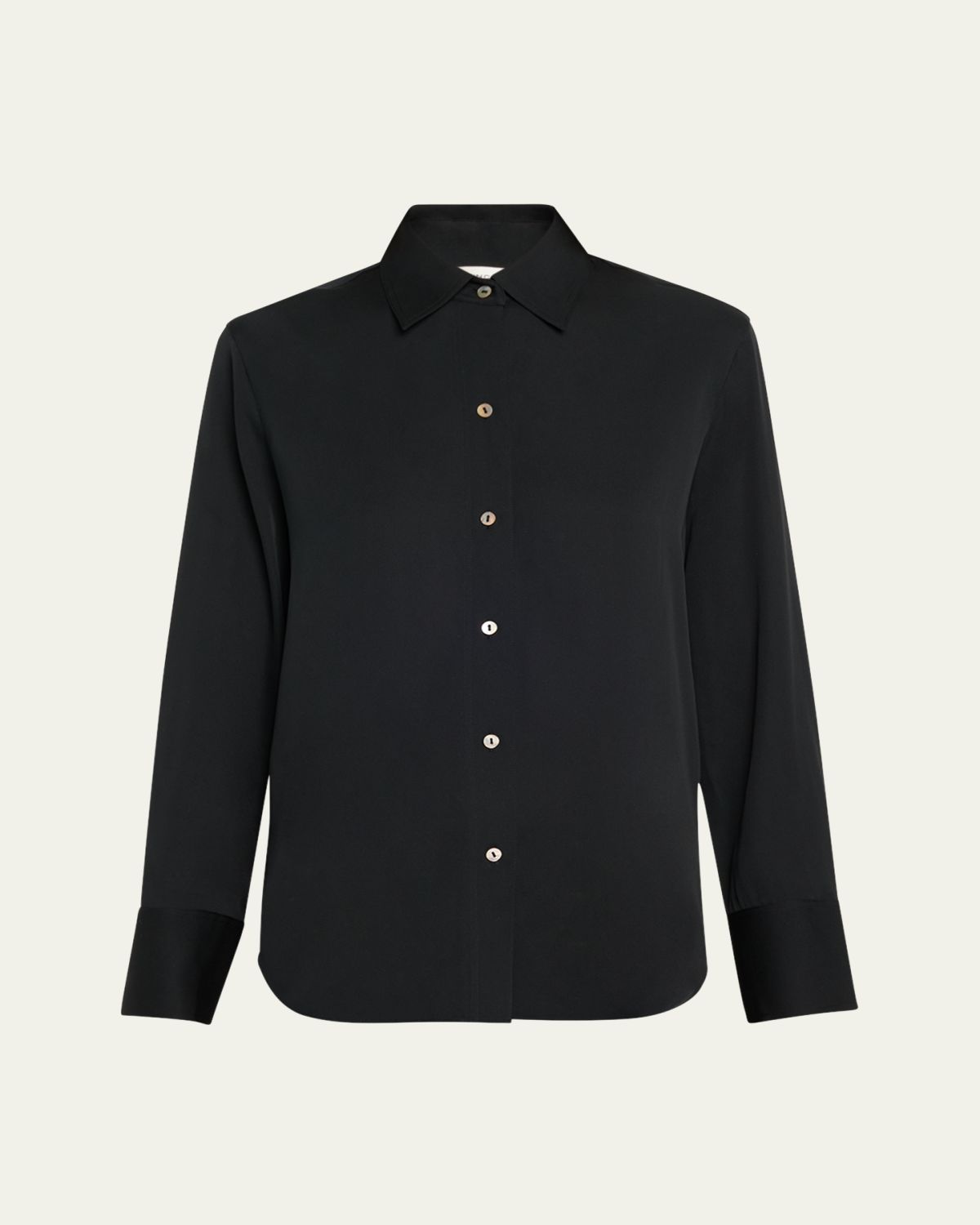 Vince Classic Button-Front Blouse
