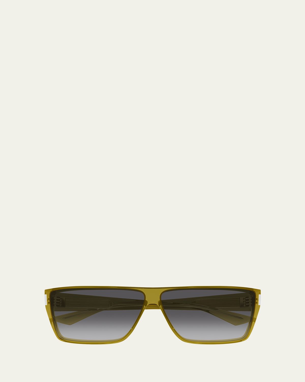 Saint Laurent Men's SL 757M Acetate Rectangle Sunglasses