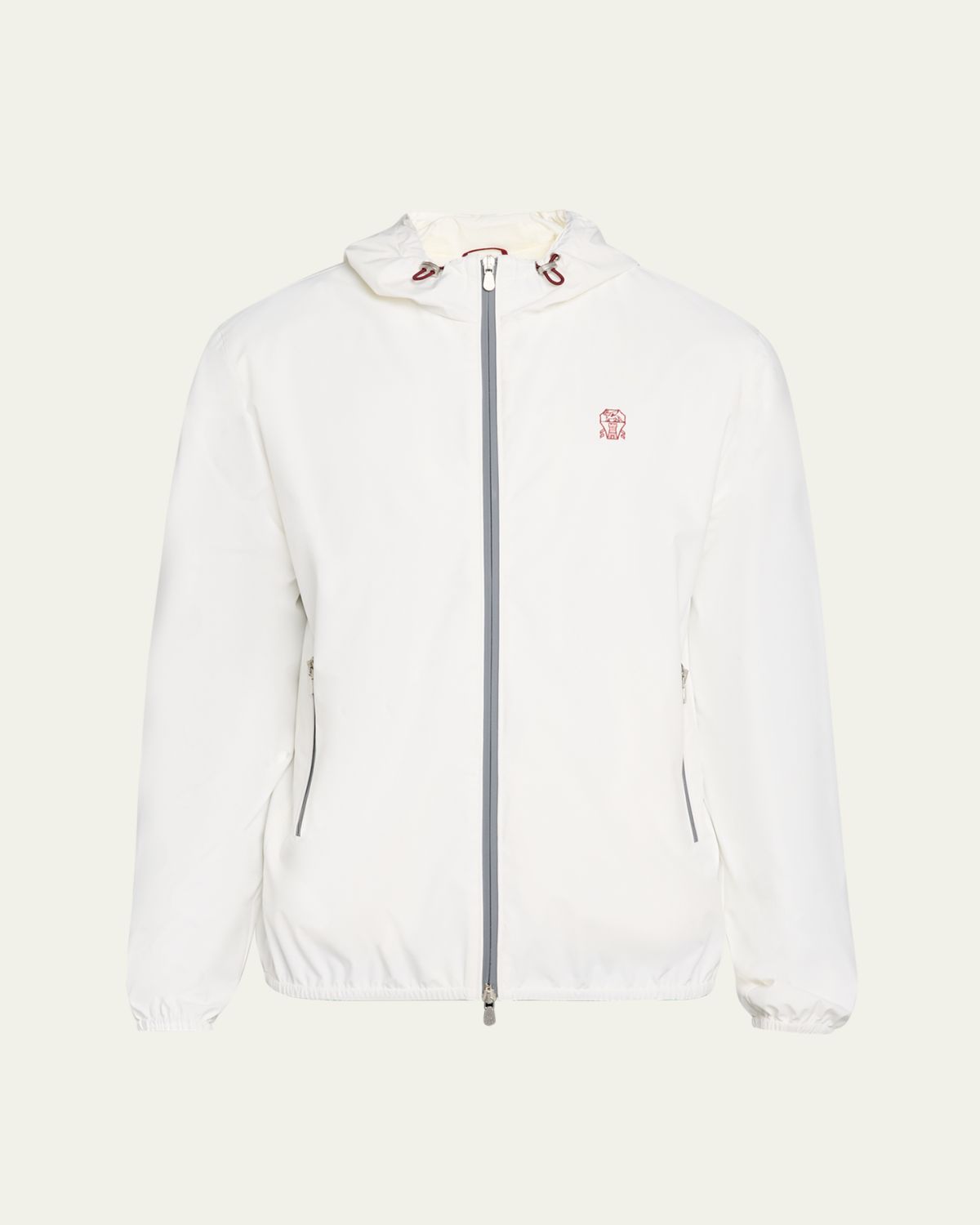 Brunello Cucinelli Men's Water-Resistant Full-Zip Jacket
