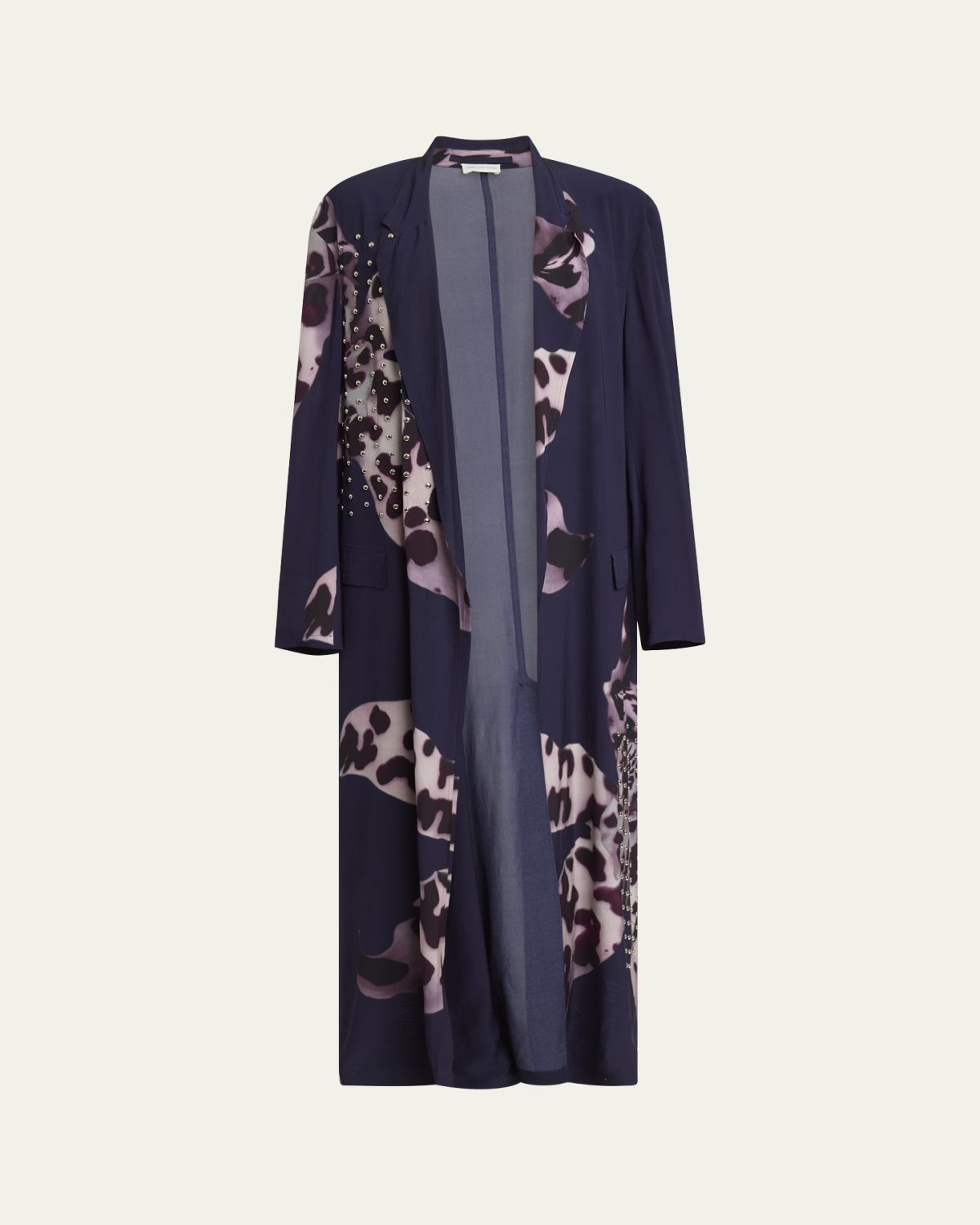 Dries Van Noten Rasti Long Studded Coat
