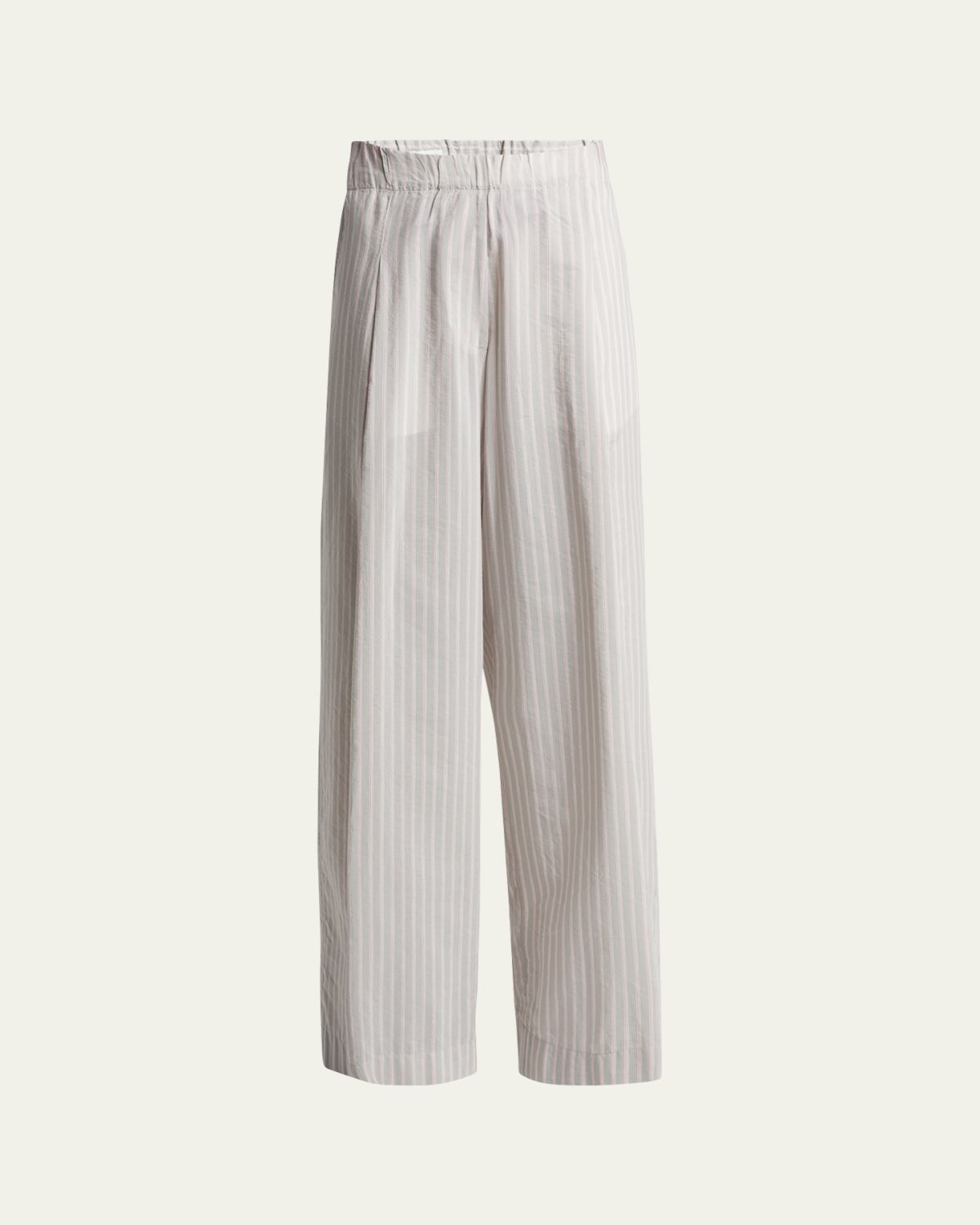 Dries Van Noten Pila Stripe Wide Leg Pants