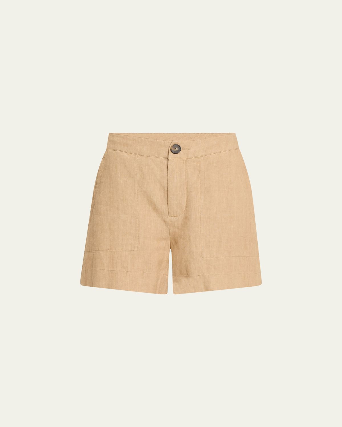 Vince Mid-Rise Hemp Shorts