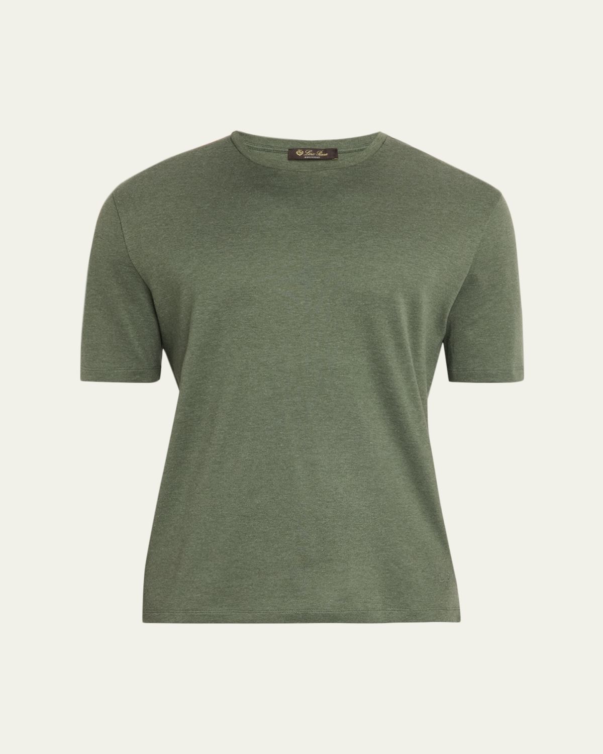 Loro Piana Men's Tremezzo Sea Island Cotton Crewneck T-Shirt