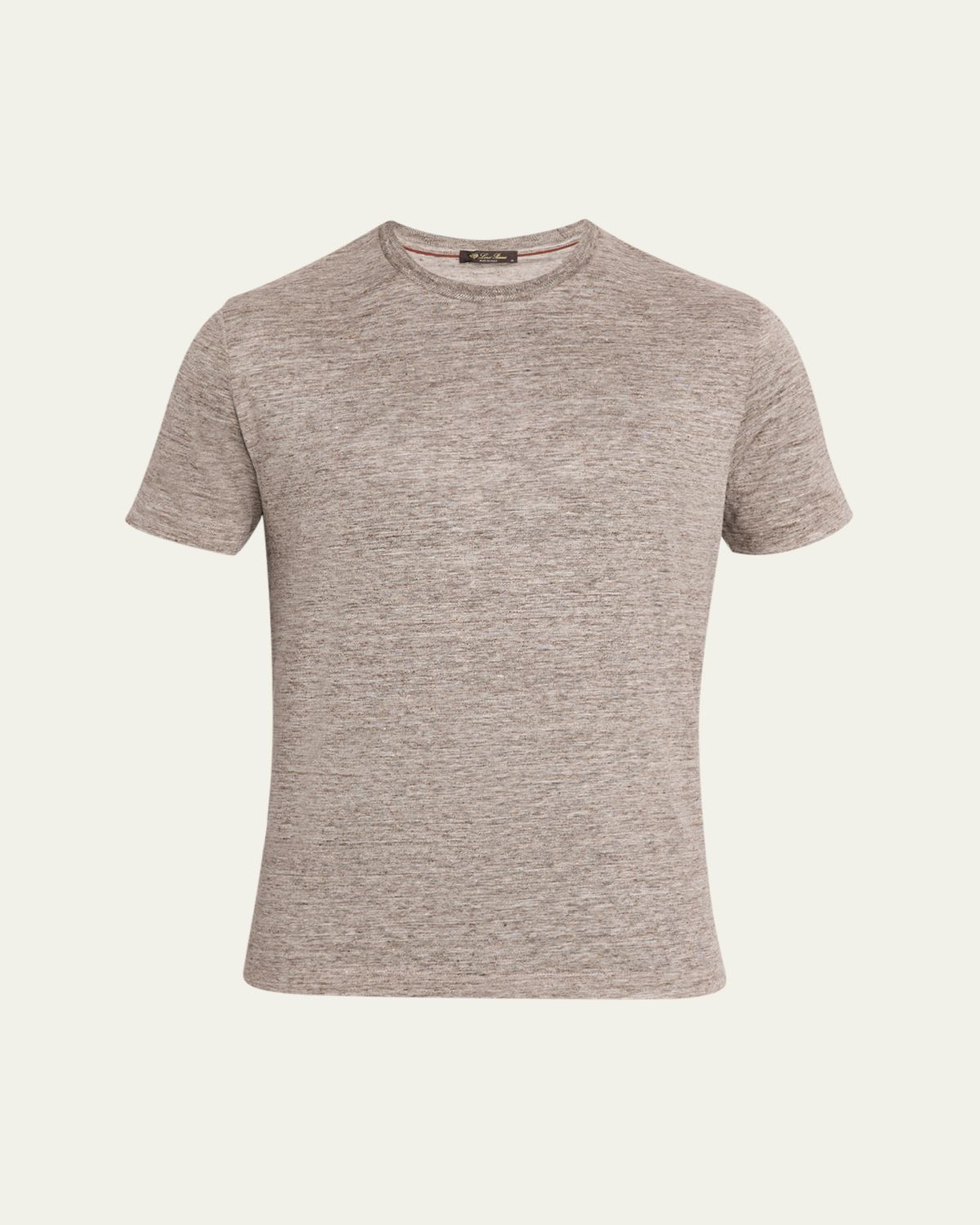 Loro Piana Men 's Sam Linen Crewneck T-Shirt