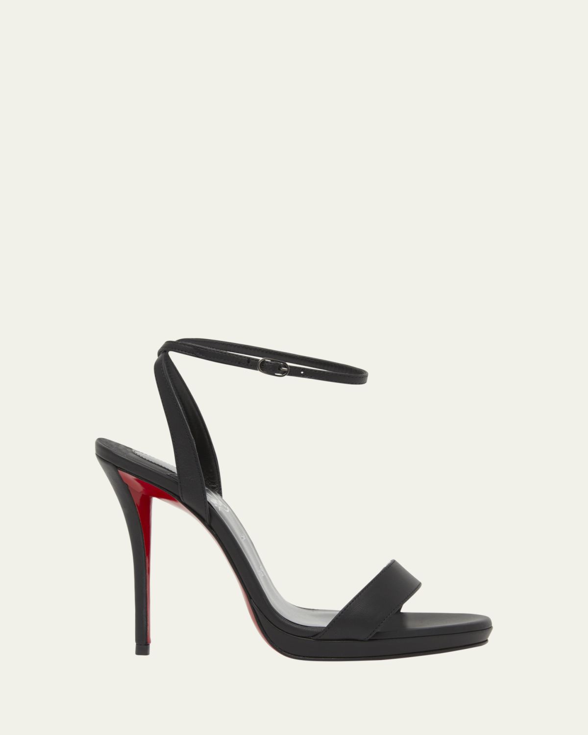 Christian Louboutin 120mm Miss Z Leather Ankle-Strap Sandals | Thumbnail 4