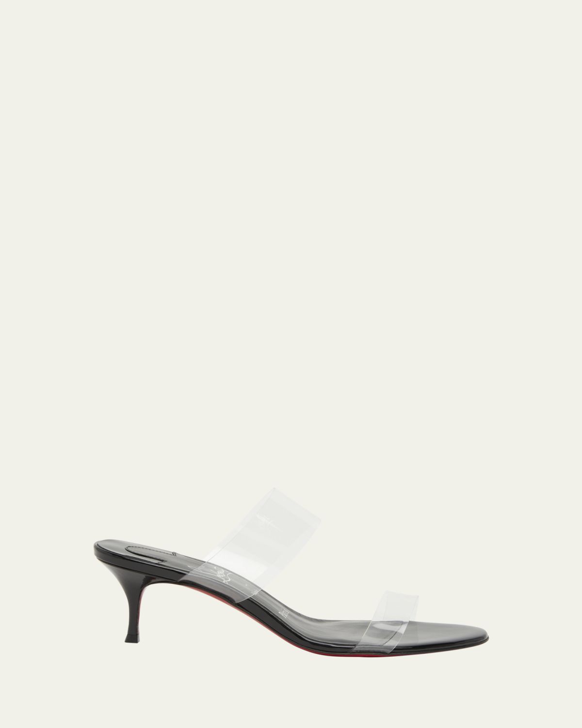 Christian Louboutin 55mm Just Nothing Clear Slide Sandals | Thumbnail 4 Christian Louboutin 55mm Just Nothing Clear Slide Sandals | Thumbnail 4