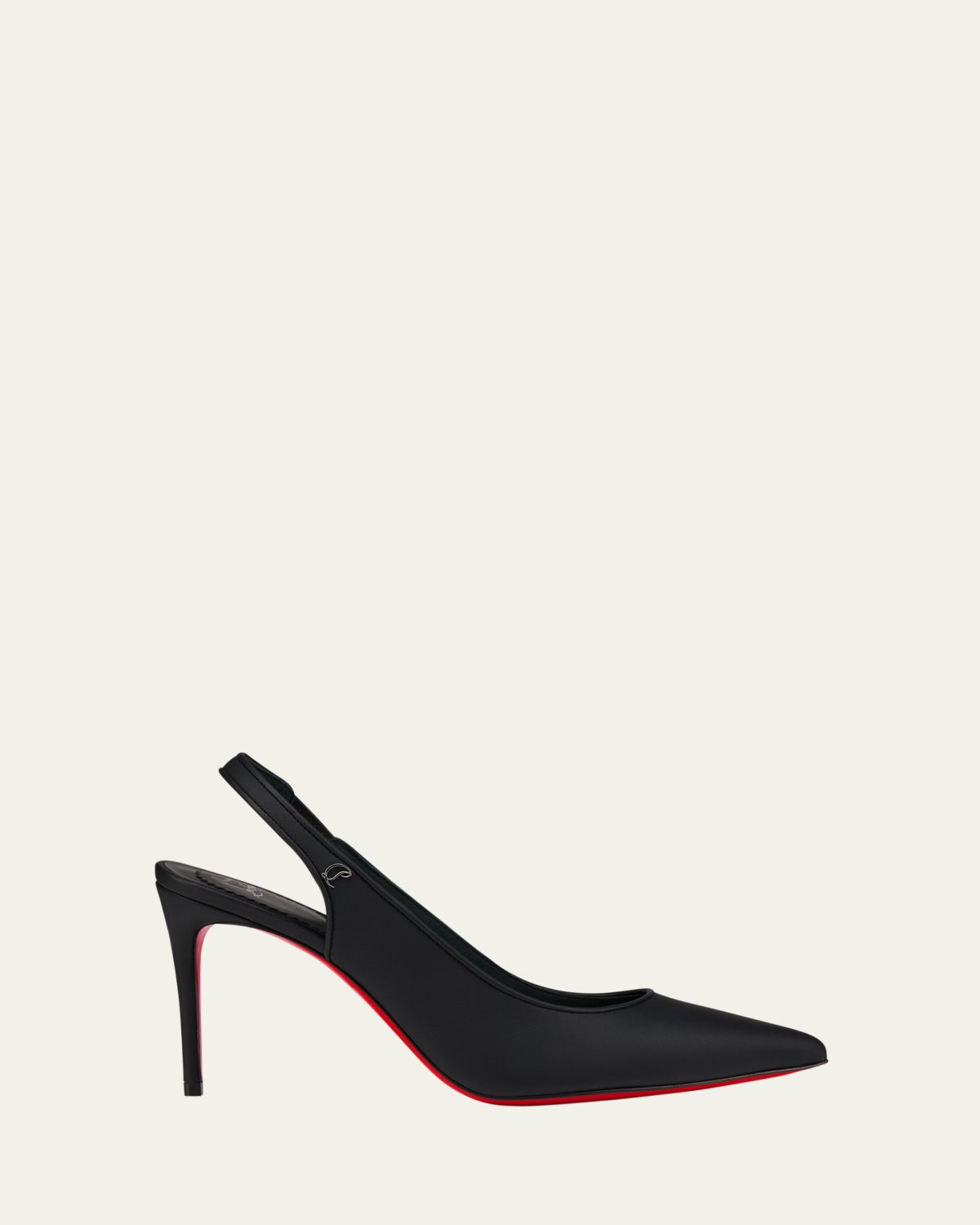 Christian Louboutin 85mm Sporty Kate Leather Slingback Pumps | Thumbnail 6