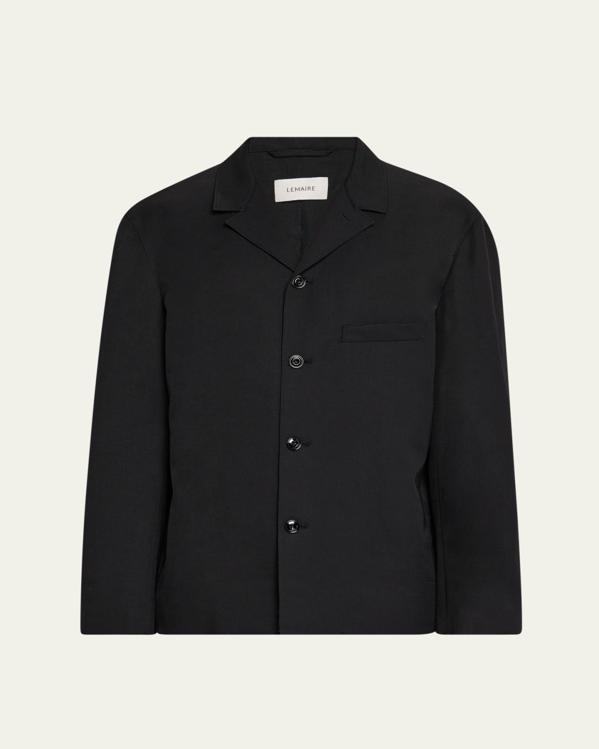 LEMAIRE Men's Tailored Gabardine Overshirt