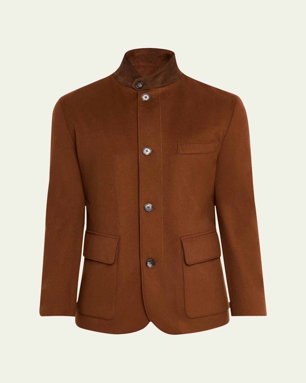 Loro Piana Men's Roadster Cashmere Single-Breasted Jacket